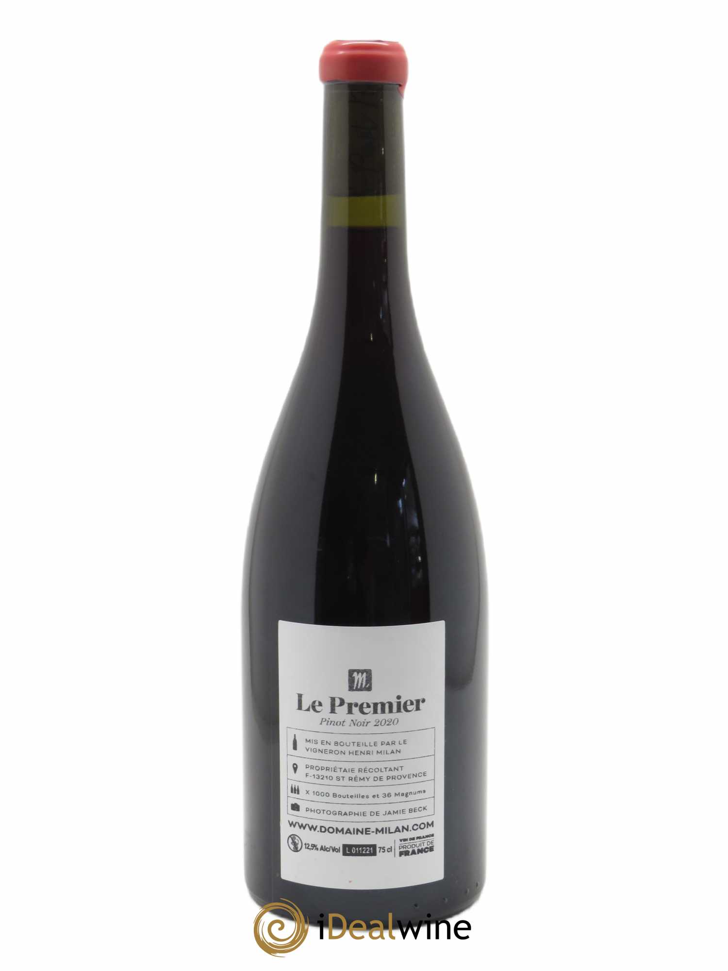 Vin de France Le Premier Henri Milan 2020 - Lot of 1 bottle - 1