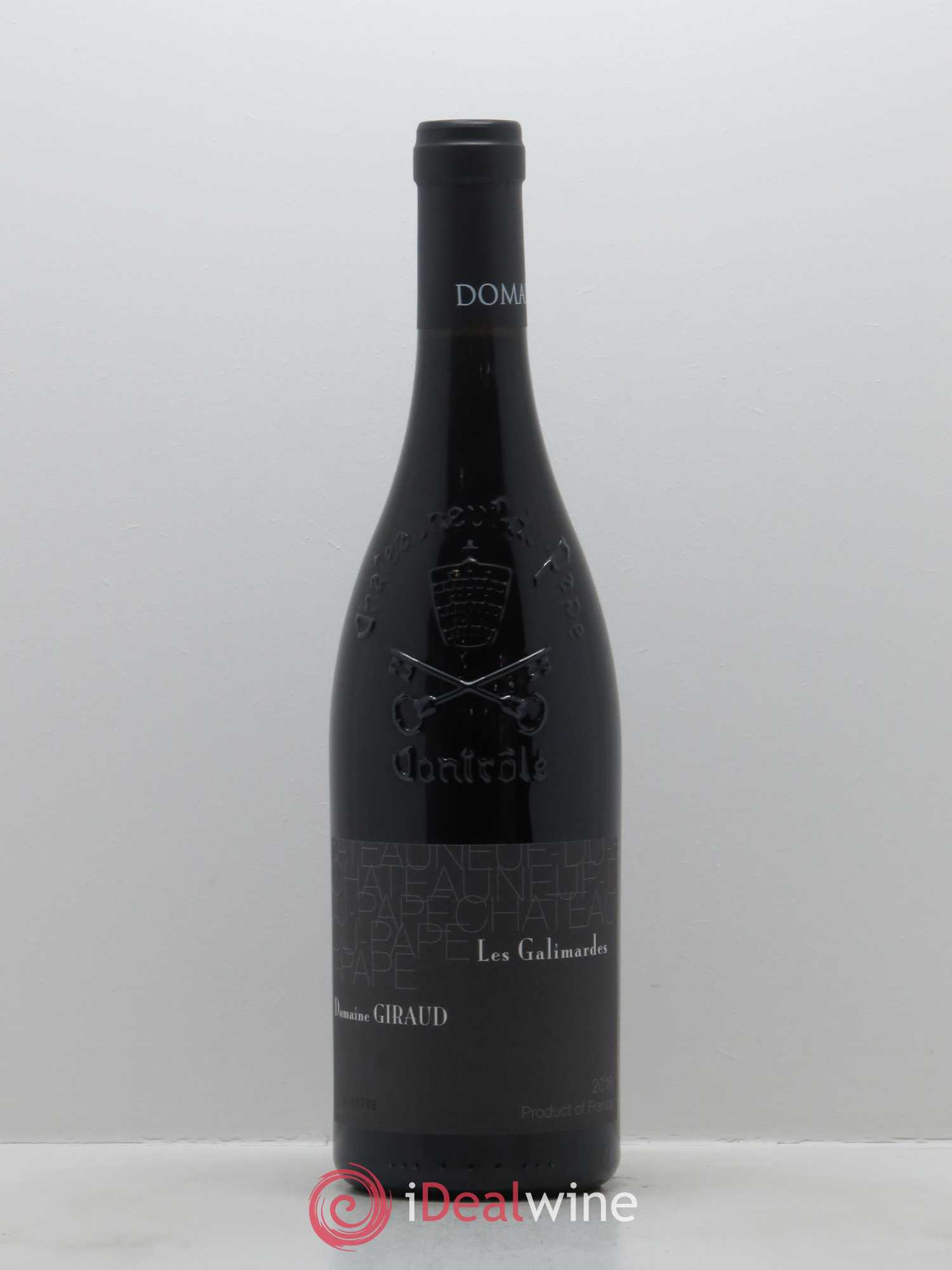 Châteauneuf-du-Pape Les Gallimardes Giraud (Domaine) 2016 - Lot de 1 bouteille - 0