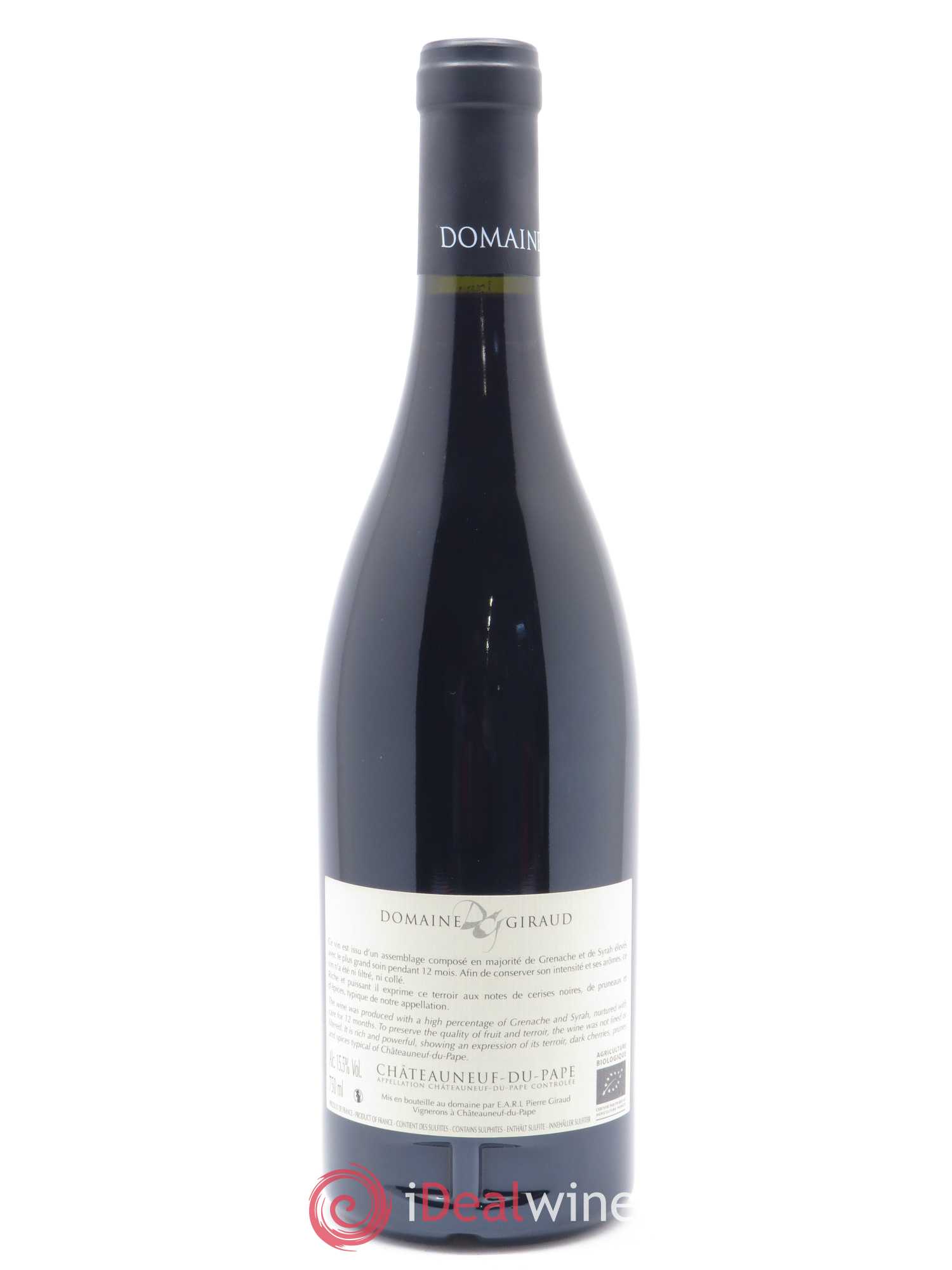 Châteauneuf-du-Pape Tradition Giraud (Domaine) 2017 - Lot de 1 bouteille - 1