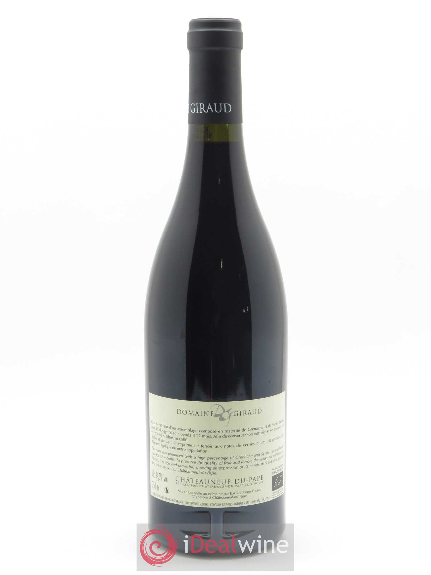 Châteauneuf-du-Pape Tradition Giraud (Domaine) 2018 - Lot of 1 bottle - 1