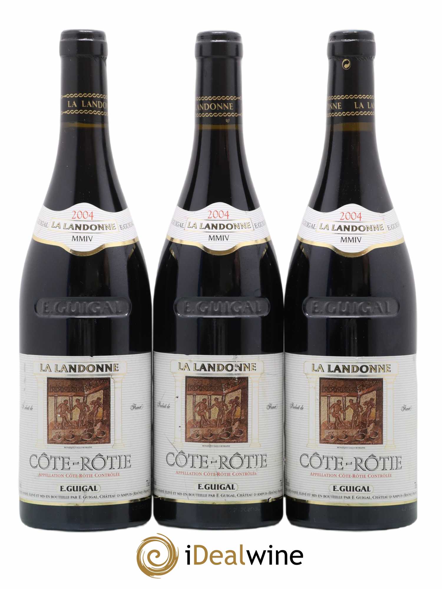 Côte-Rôtie La Landonne Guigal 2004 - Lot de 3 bouteilles - 0