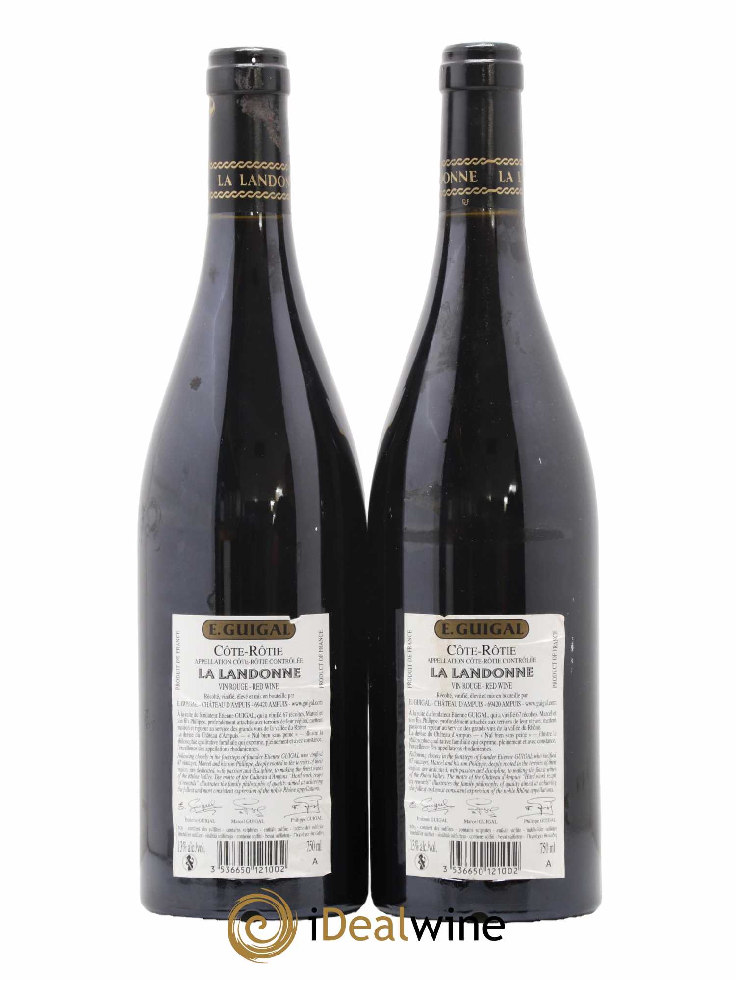 Côte-Rôtie La Landonne Guigal 2008 - Lot de 2 bouteilles - 1