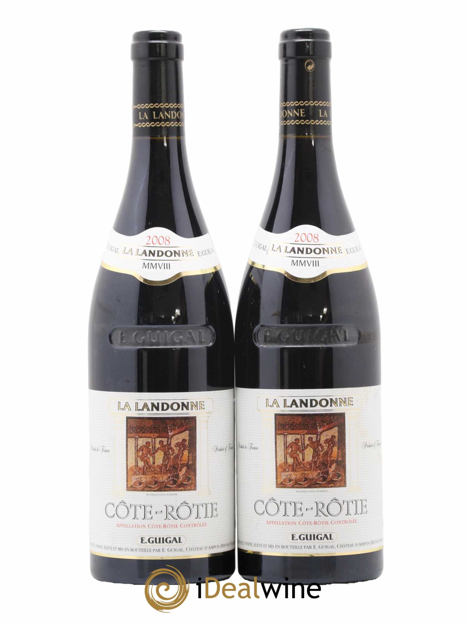 Côte-Rôtie La Landonne Guigal 2008 - Lot de 2 bouteilles - 0