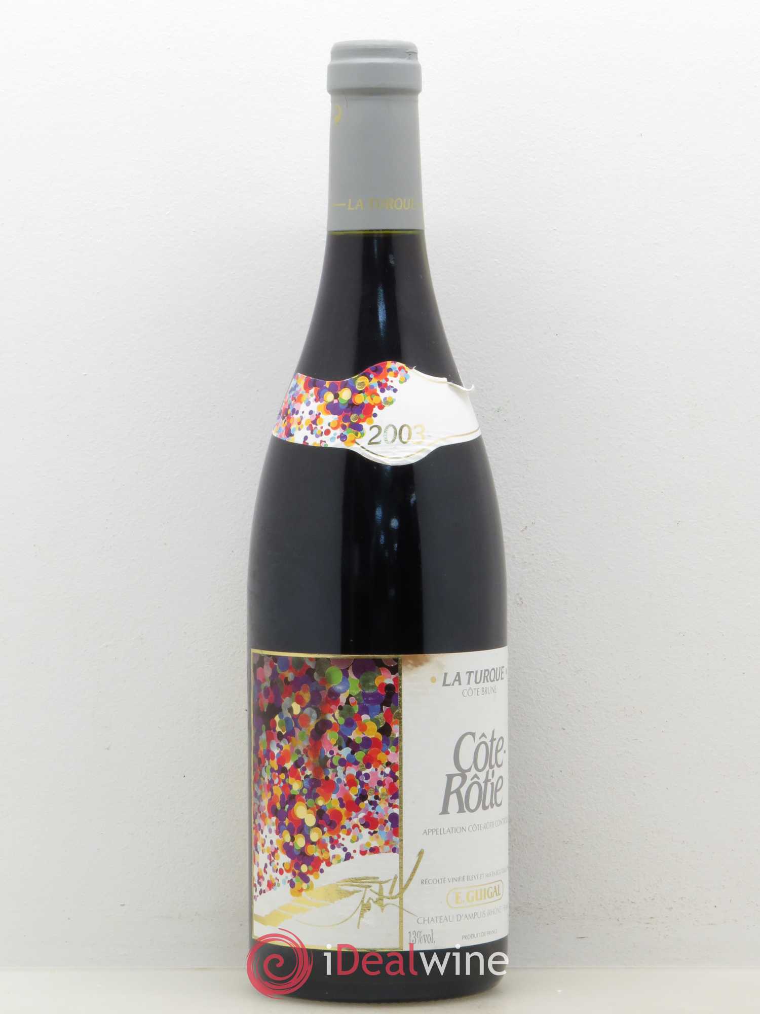 Côte-Rôtie La Turque Guigal 2003 - Lot de 1 bouteille - 0