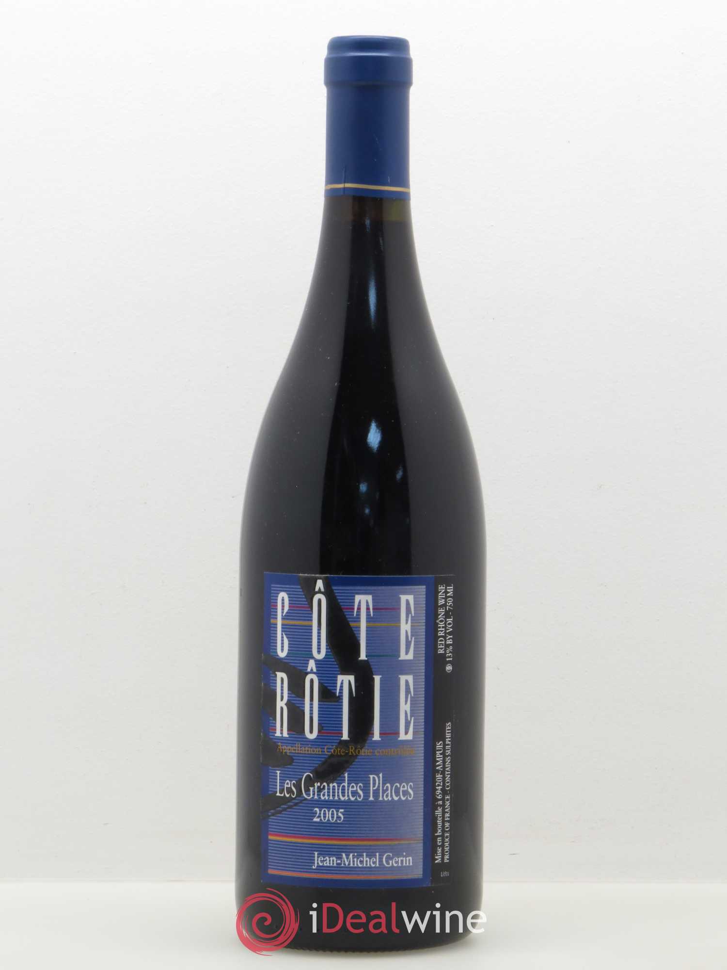 Côte-Rôtie Les Grandes Places Jean-Michel Gerin 2005 - Lot de 1 bouteille - 0