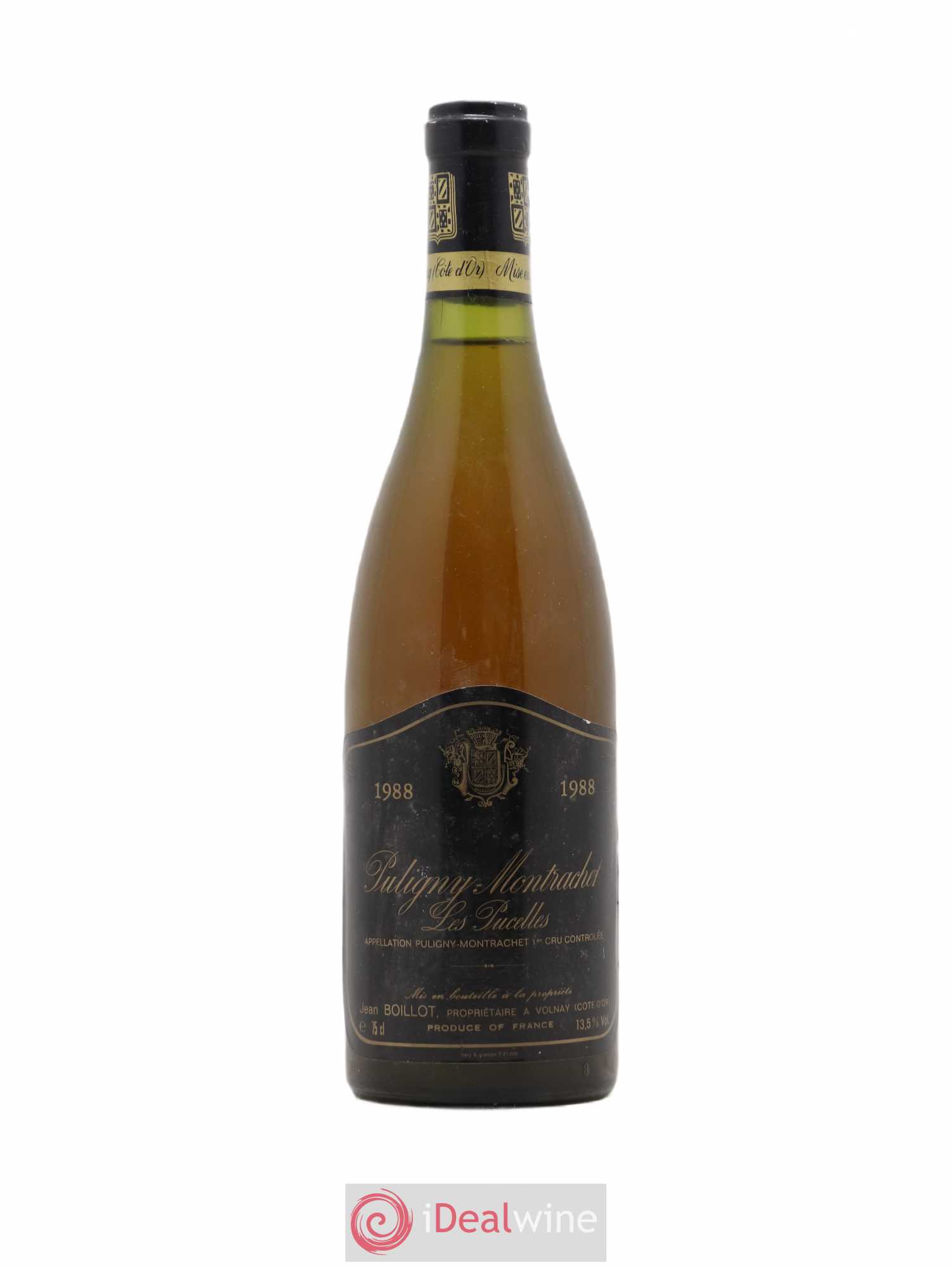 Puligny-Montrachet 1er Cru Les Pucelles Jean Boillot 1988 - Posten von 1 Flasche - 0