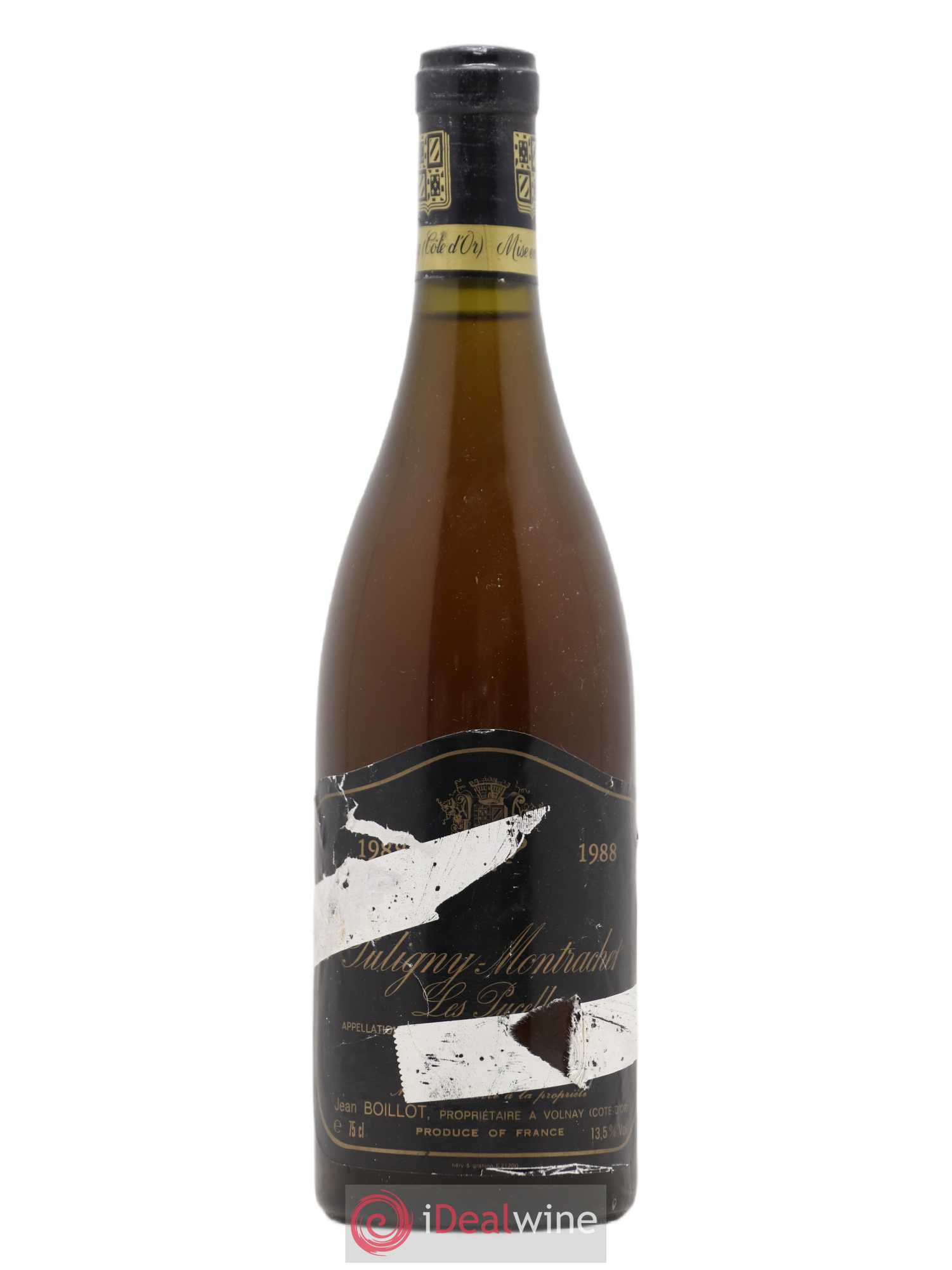 Puligny-Montrachet 1er Cru Les Pucelles Jean Boillot 1988 - Posten von 1 Flasche - 0