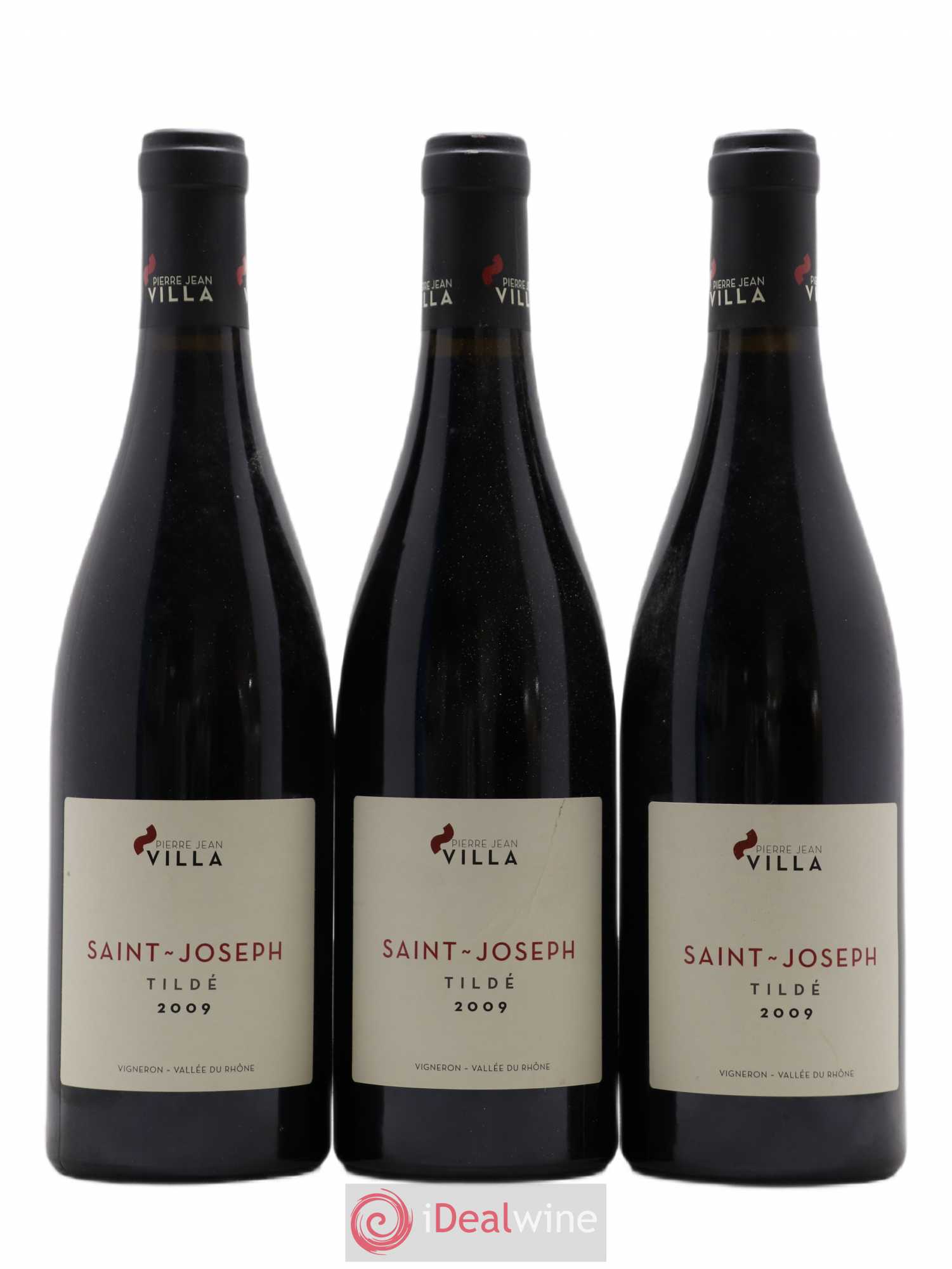 Saint-Joseph Le Tildé Pierre Jean Villa 2009 - Posten von 3 Flaschen - 0
