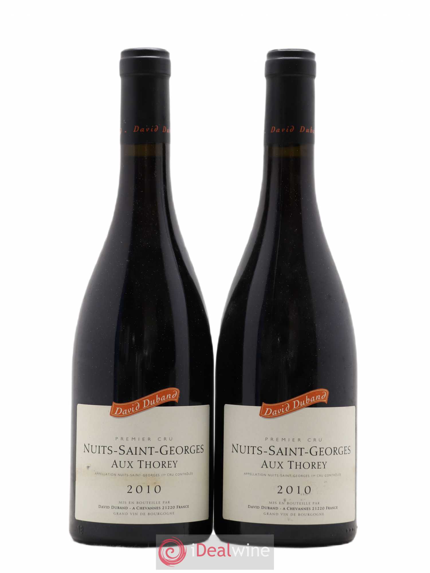 Nuits-Saint-Georges 1er Cru Aux Thoreys David Duband 2010 - Posten von 2 Flaschen - 0