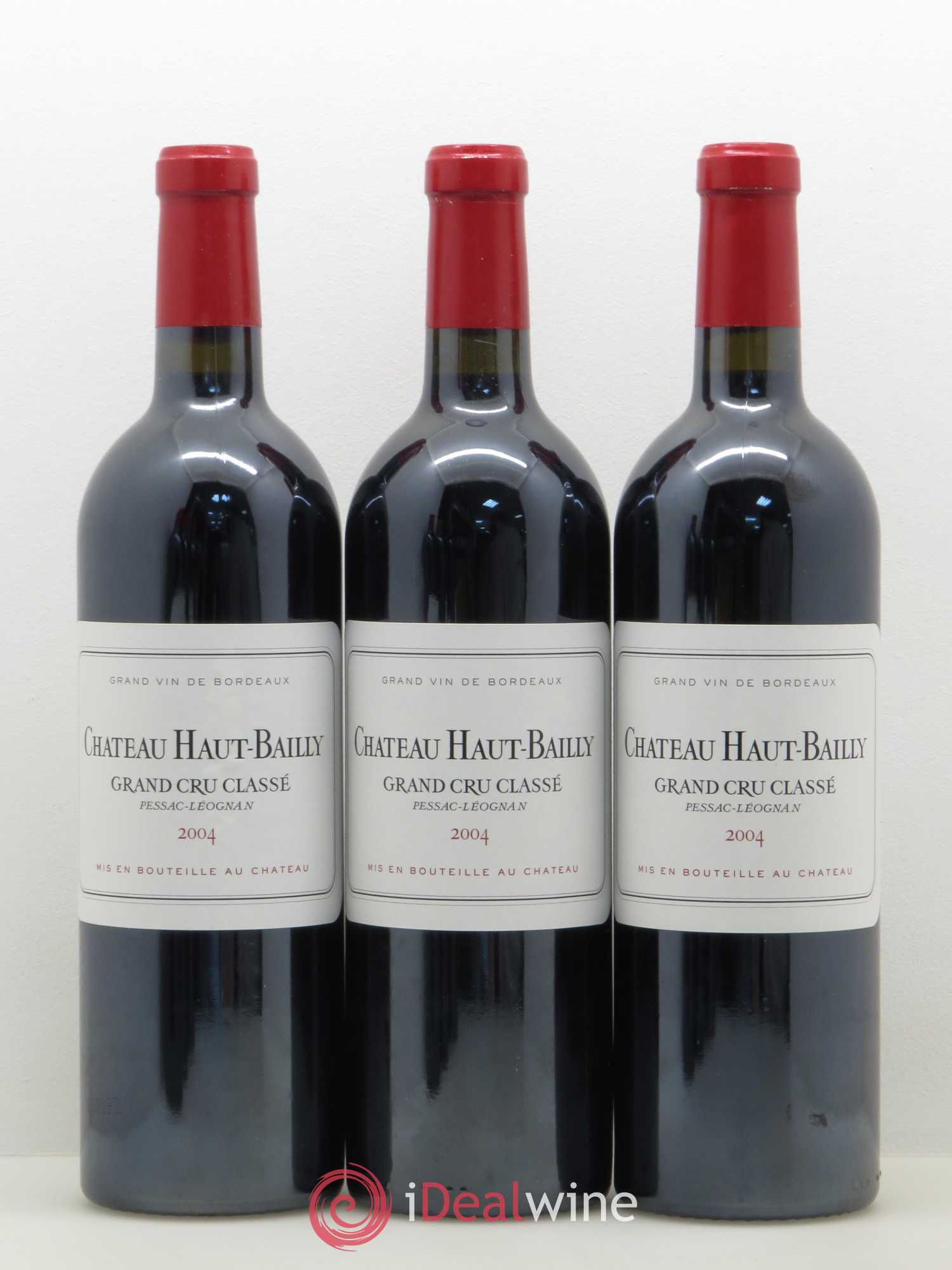 Château Haut-Bailly Cru Classé de Graves 2004 - Lot de 6 bouteilles - 1