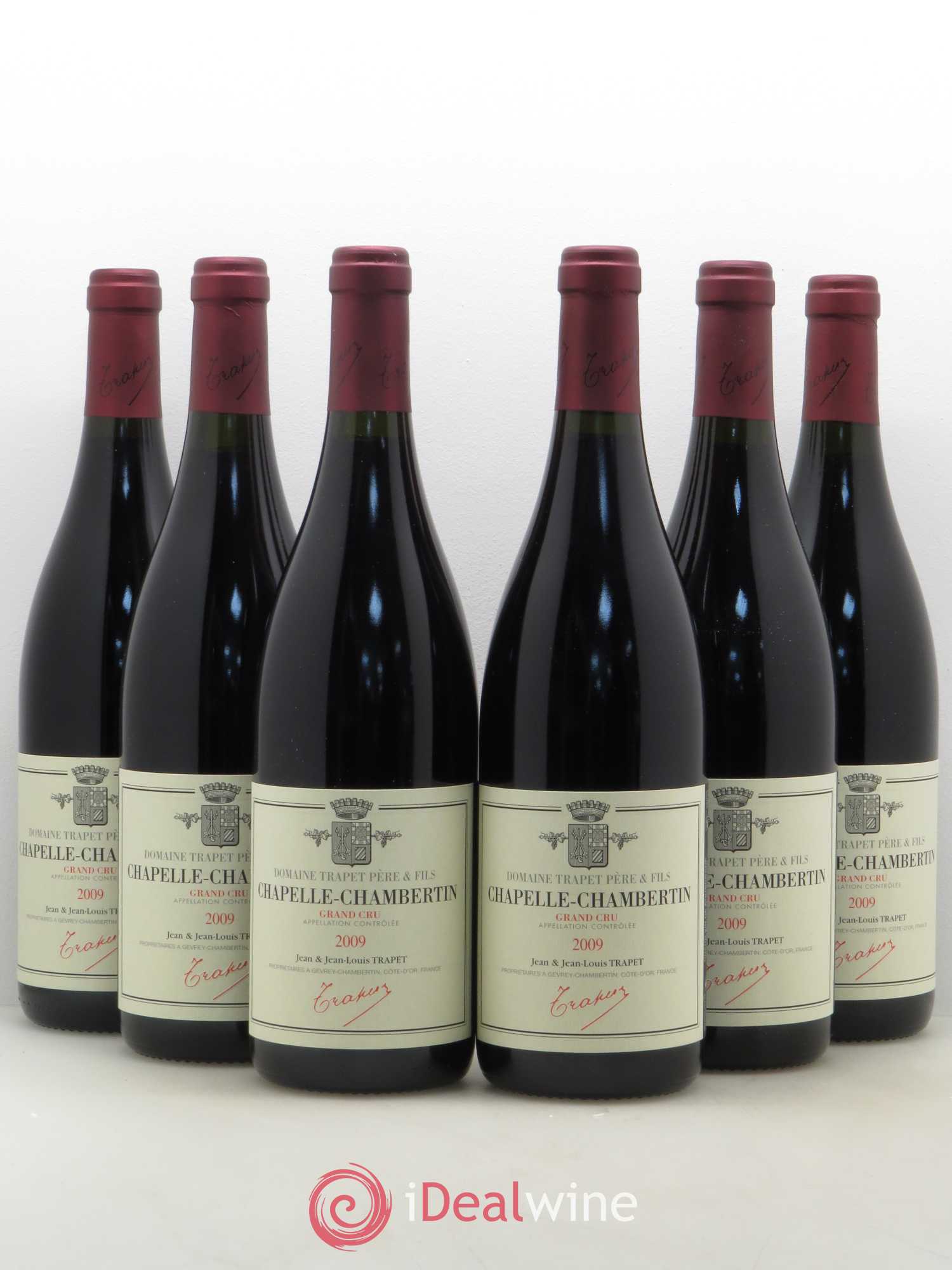 Chapelle-Chambertin Grand Cru Domaine Trapet 2009 - Lot de 6 bouteilles - 0