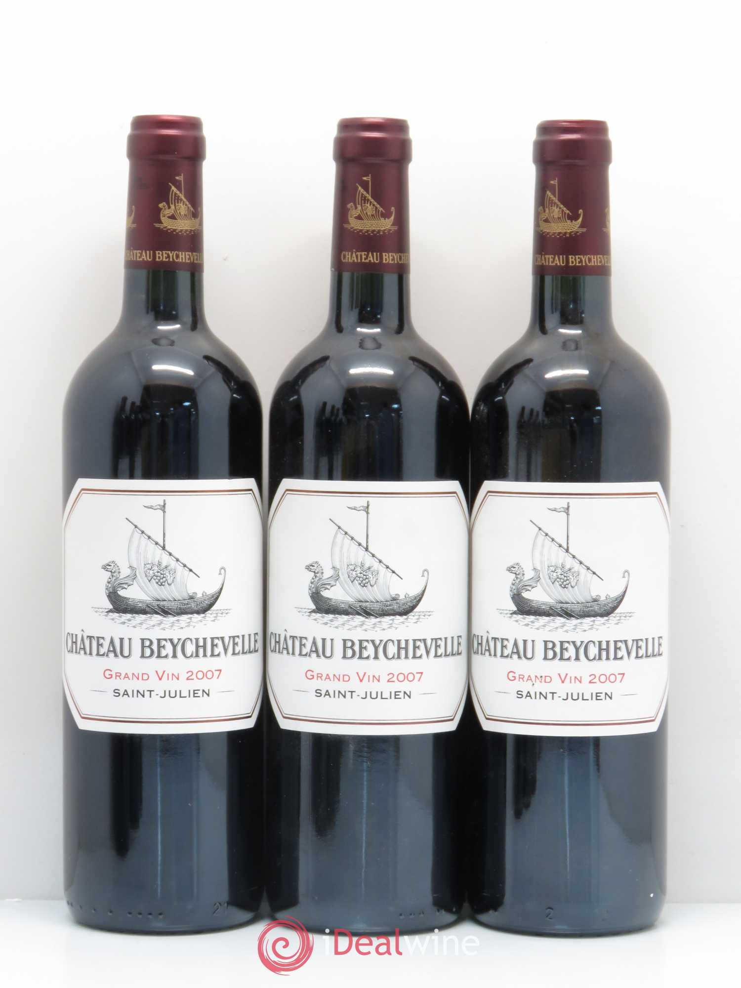 Château Beychevelle 4ème Grand Cru Classé 2007 - Lot de 6 bouteilles - 2