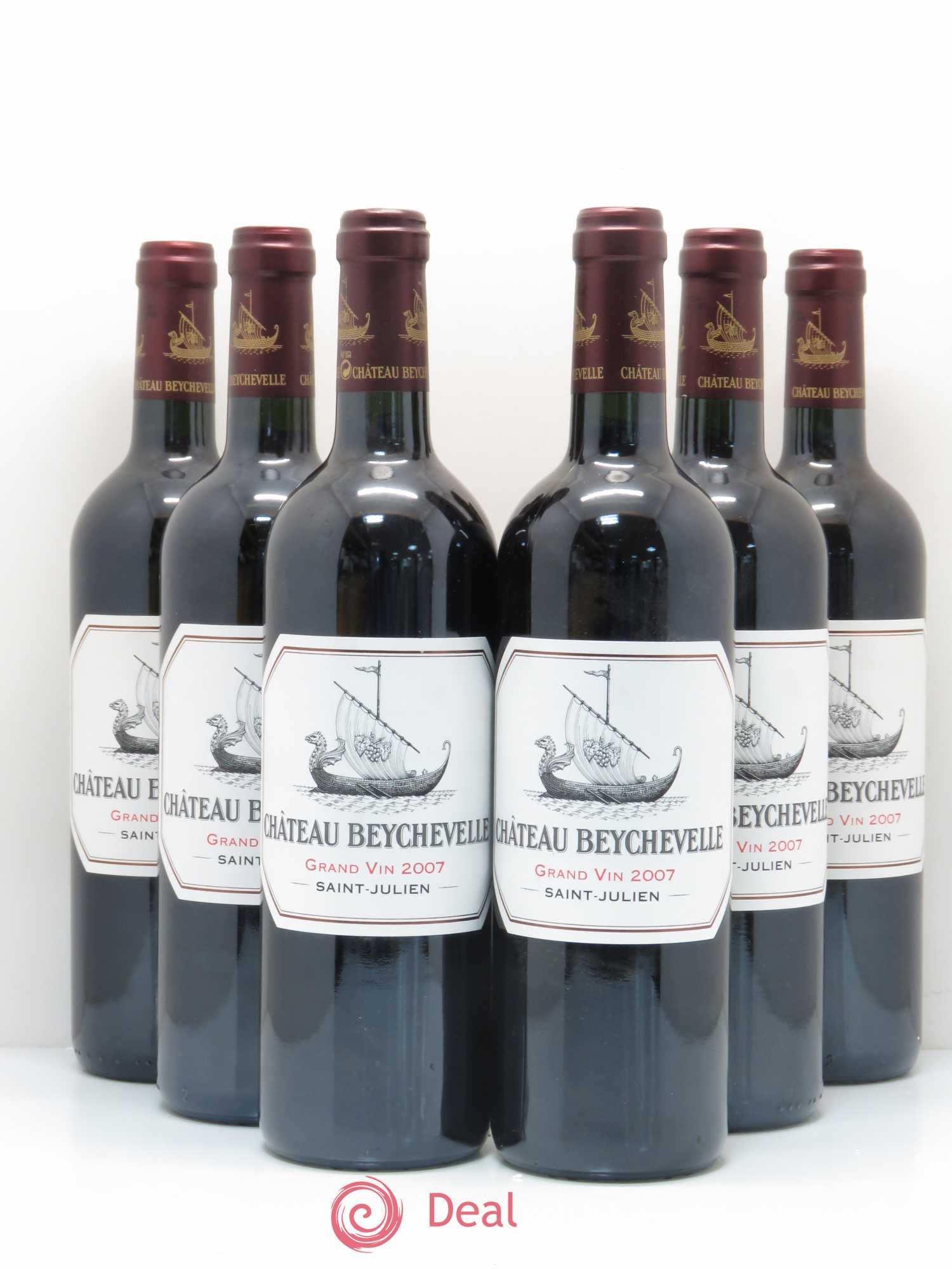 Château Beychevelle 4ème Grand Cru Classé 2007 - Lot de 6 bouteilles - 0