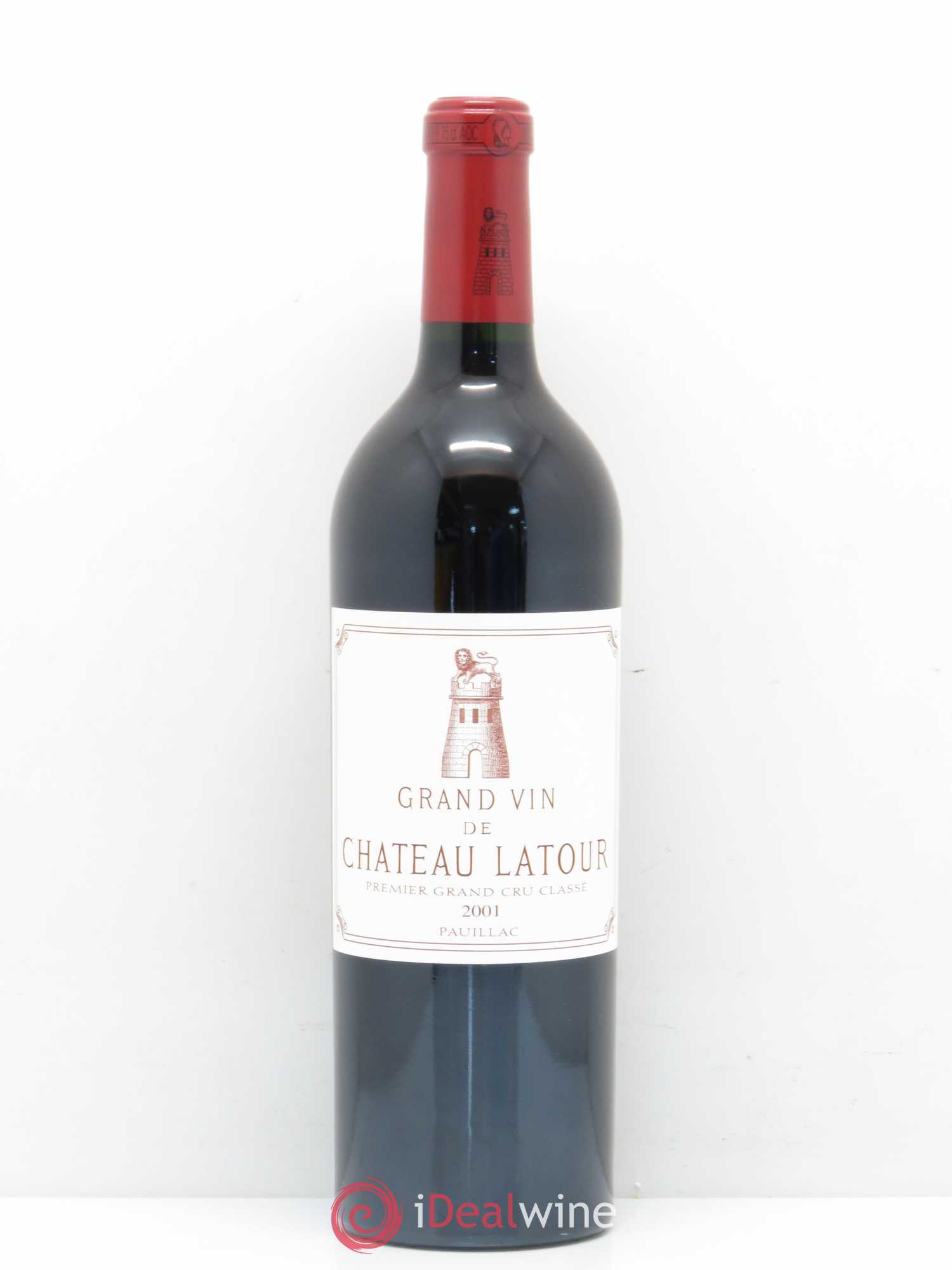 Château Latour 1er Grand Cru Classé 2001 - Lot de 1 bouteille - 0