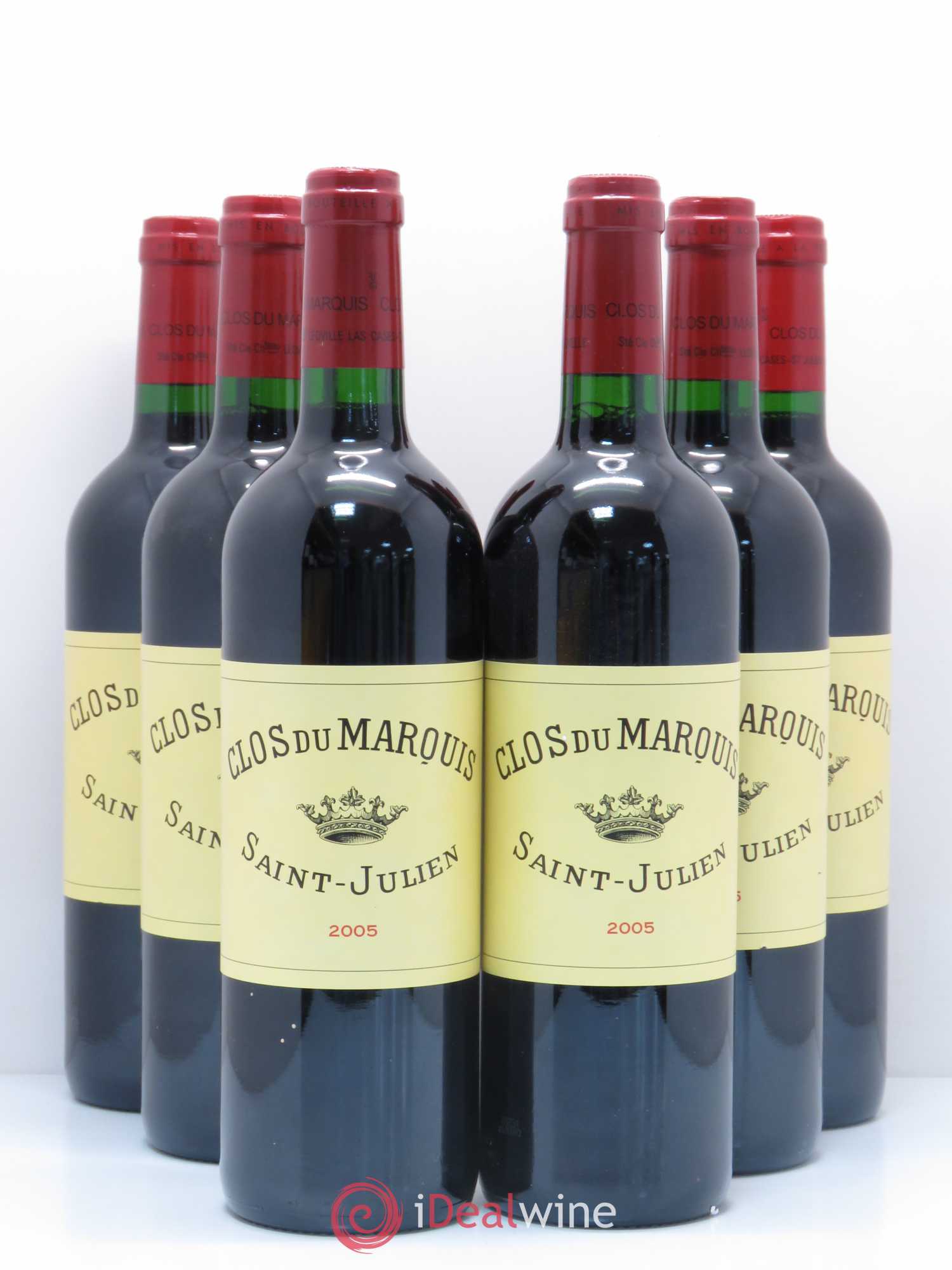 Clos du Marquis 2005 - Lot de 6 bouteilles - 0