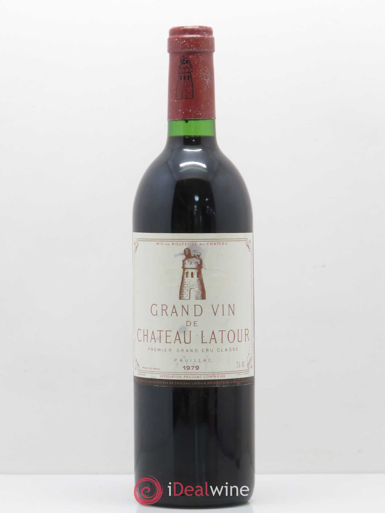 Château Latour 1er Grand Cru Classé 1979 - Lot de 1 bouteille - 0