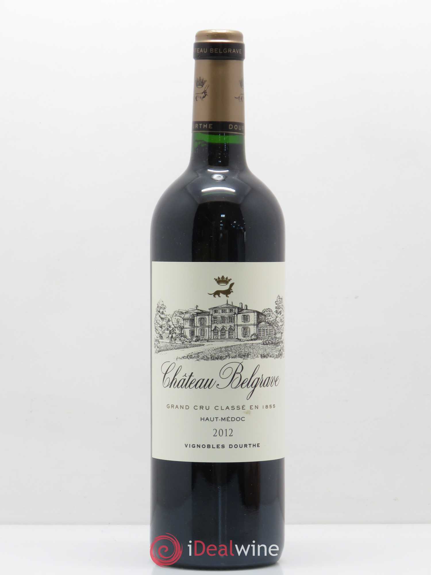 Château Belgrave 5ème Grand Cru Classé 2012 - Lot de 1 bouteille - 0