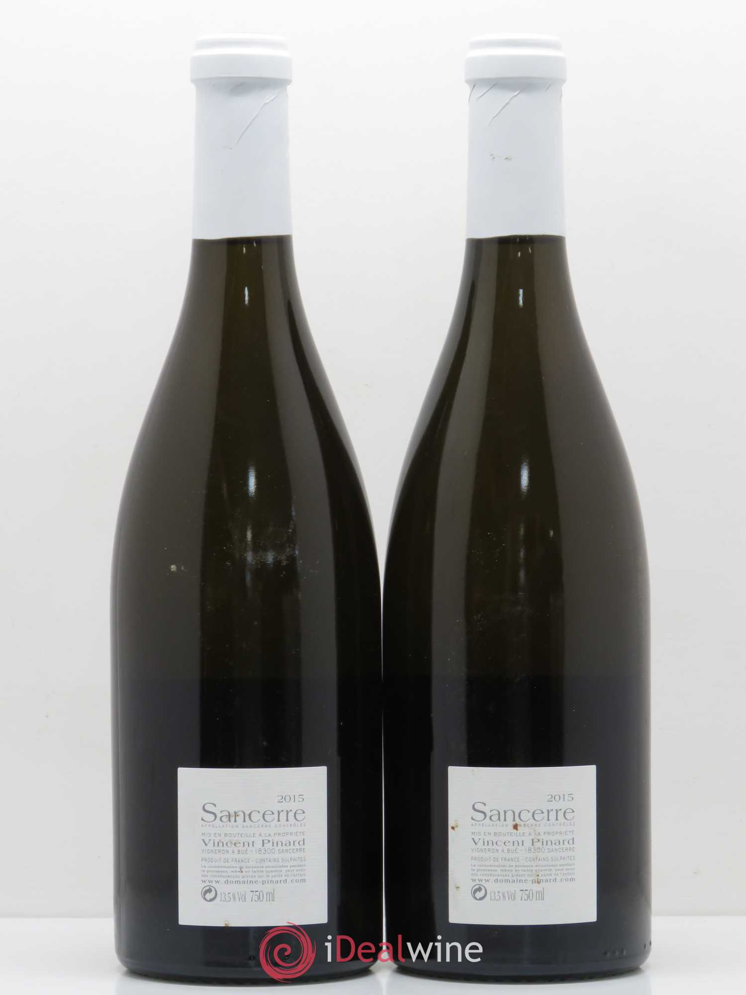 Sancerre Petit Chemarin Vincent Pinard 2015 - Lot de 2 bouteilles - 1
