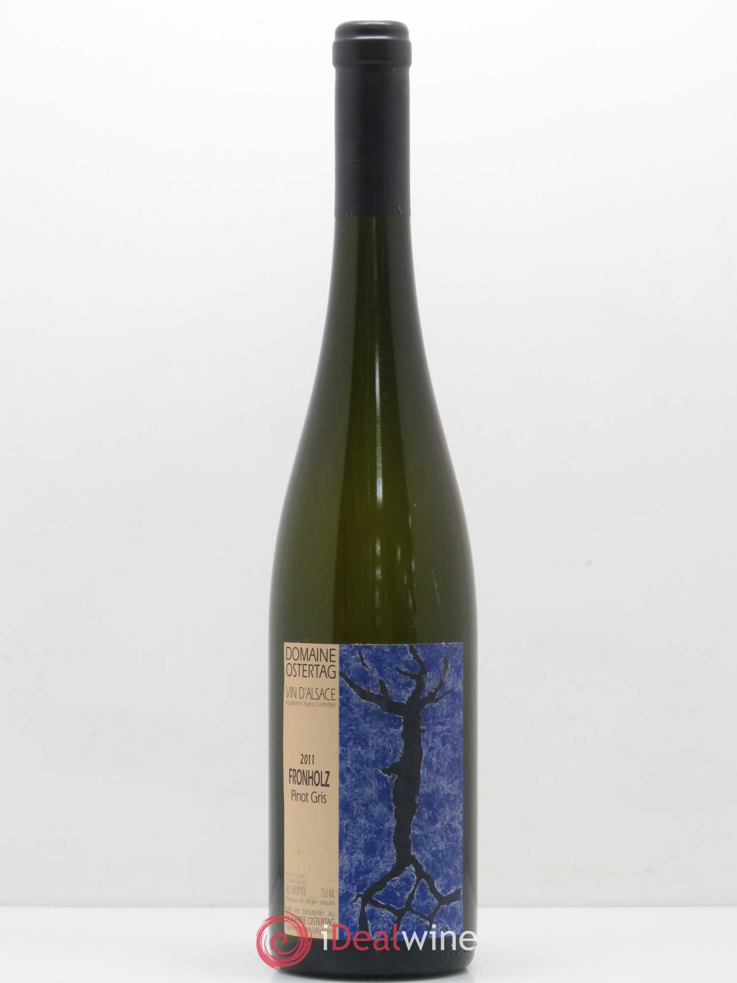 Alsace Pinot Gris Fronholz Ostertag (Domaine) 2011 - Lot de 1 bouteille - 0