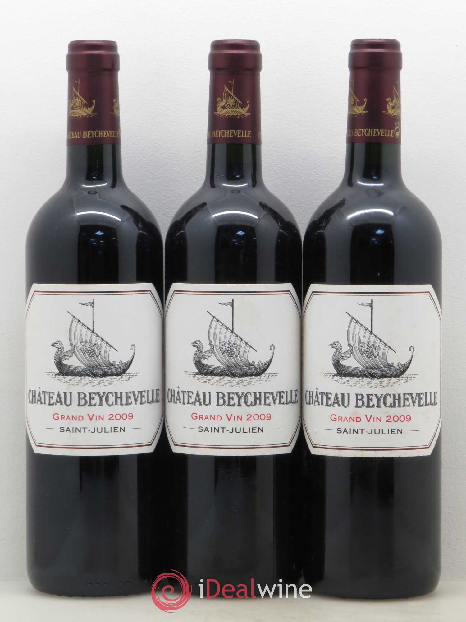 Château Beychevelle 4ème Grand Cru Classé 2009 - Lot de 3 bouteilles - 0