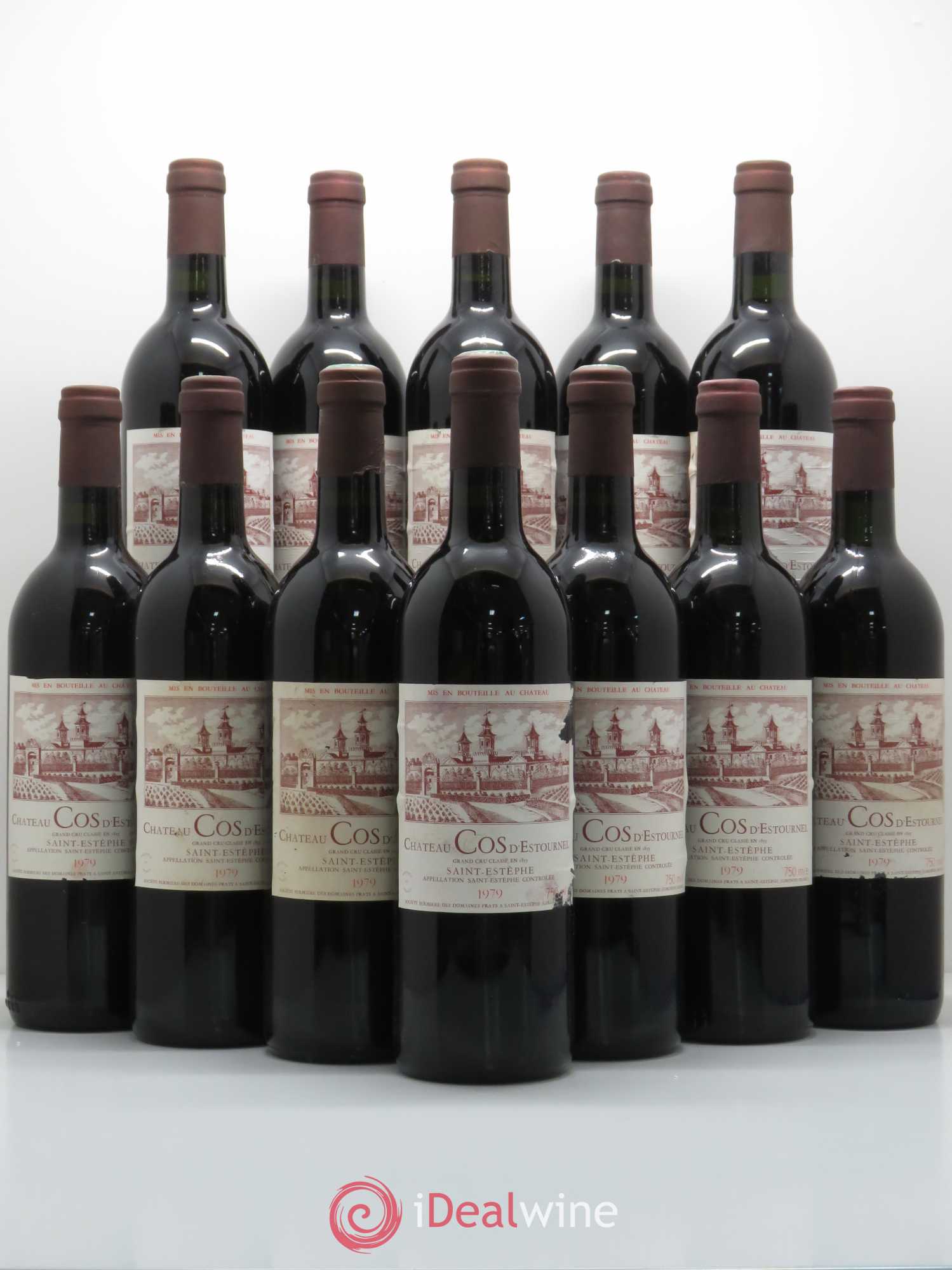 Cos d'Estournel 2ème Grand Cru Classé 1979 - Lot de 12 bouteilles - 0