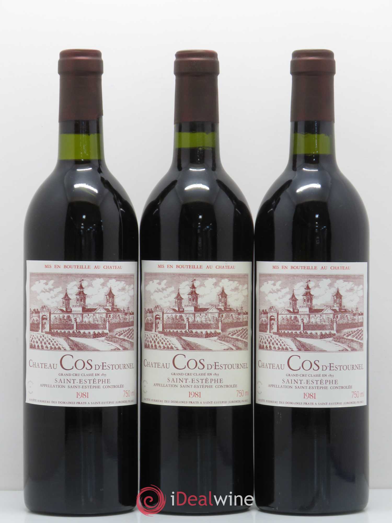 Cos d'Estournel 2ème Grand Cru Classé 1981 - Lot de 12 bouteilles - 2