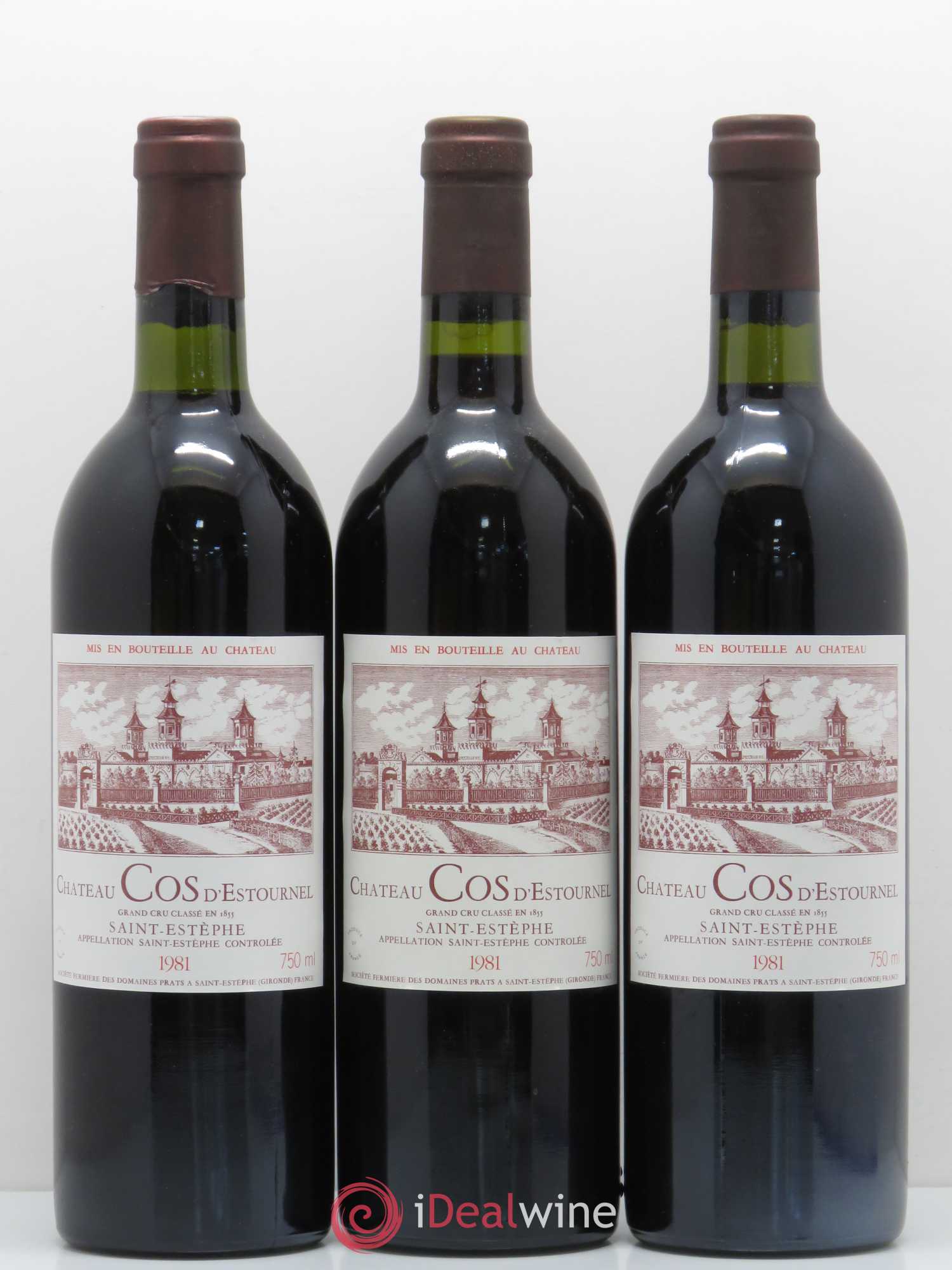 Cos d'Estournel 2ème Grand Cru Classé 1981 - Lot de 12 bouteilles - 3