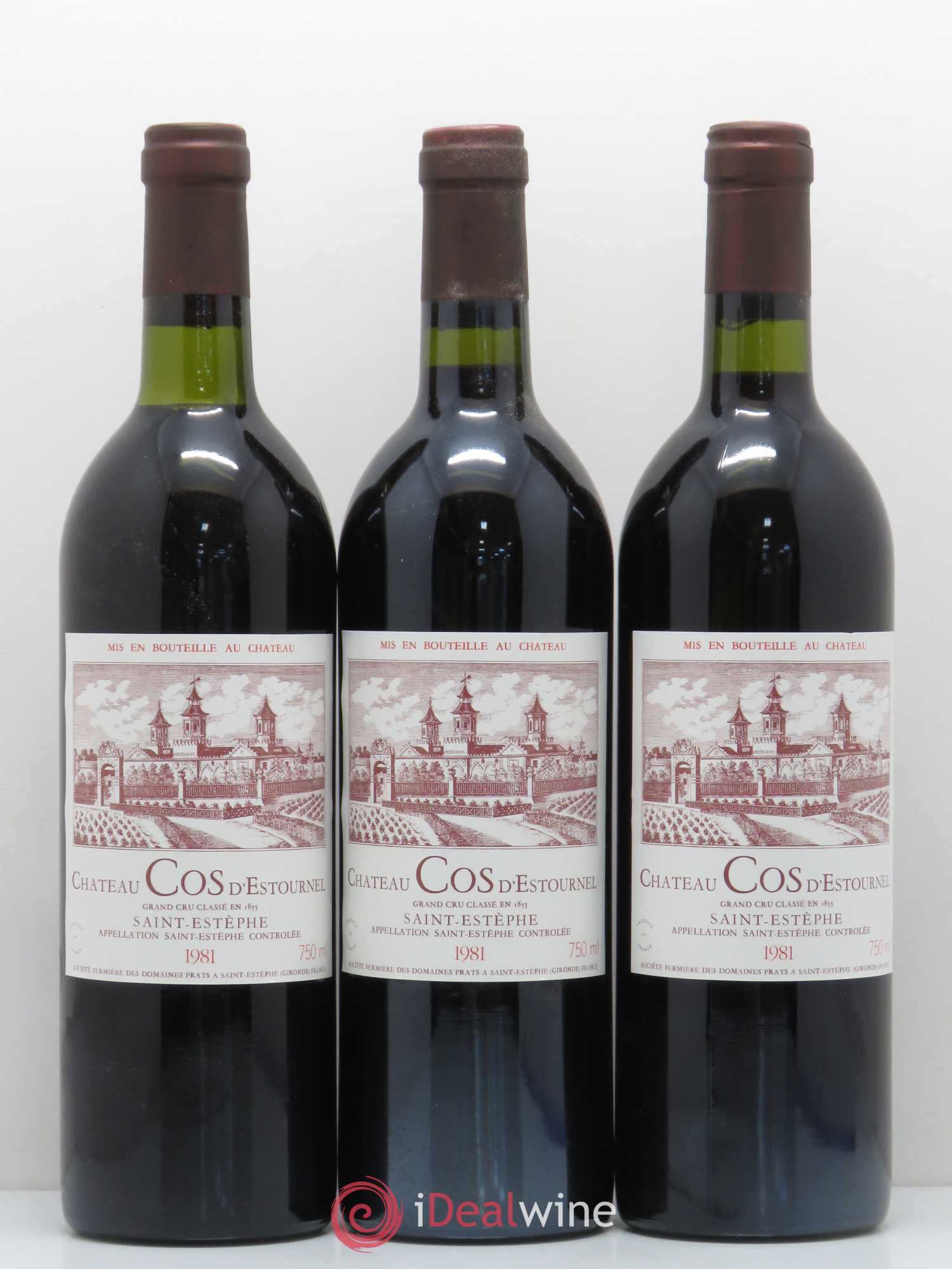 Cos d'Estournel 2ème Grand Cru Classé 1981 - Lot de 12 bouteilles - 4