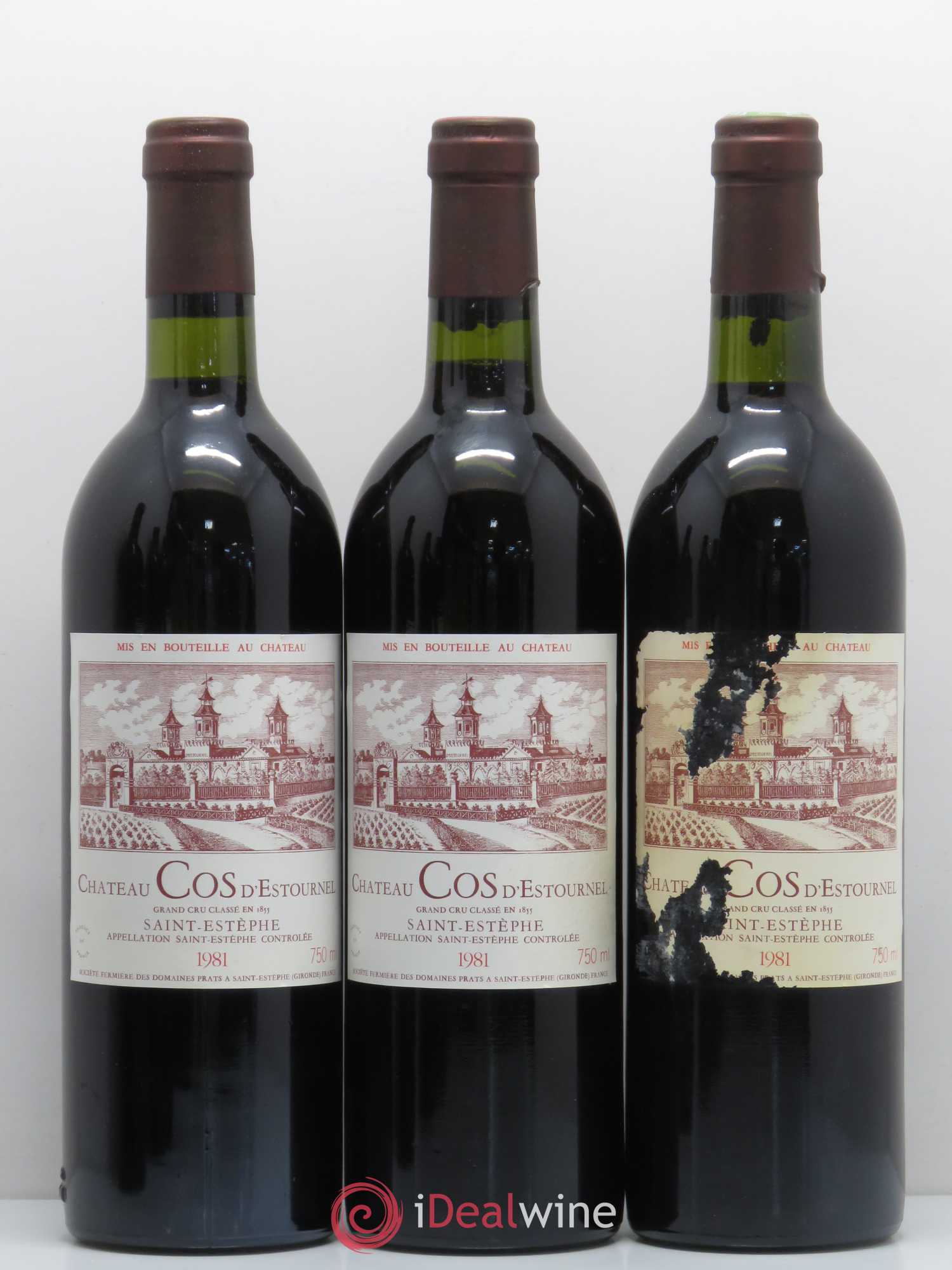 Cos d'Estournel 2ème Grand Cru Classé 1981 - Lot de 6 bouteilles - 2