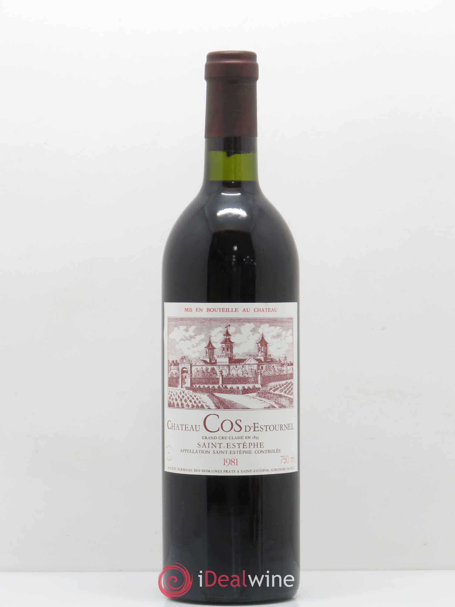 Cos d'Estournel 2ème Grand Cru Classé 1981 - Lot de 1 bouteille - 0