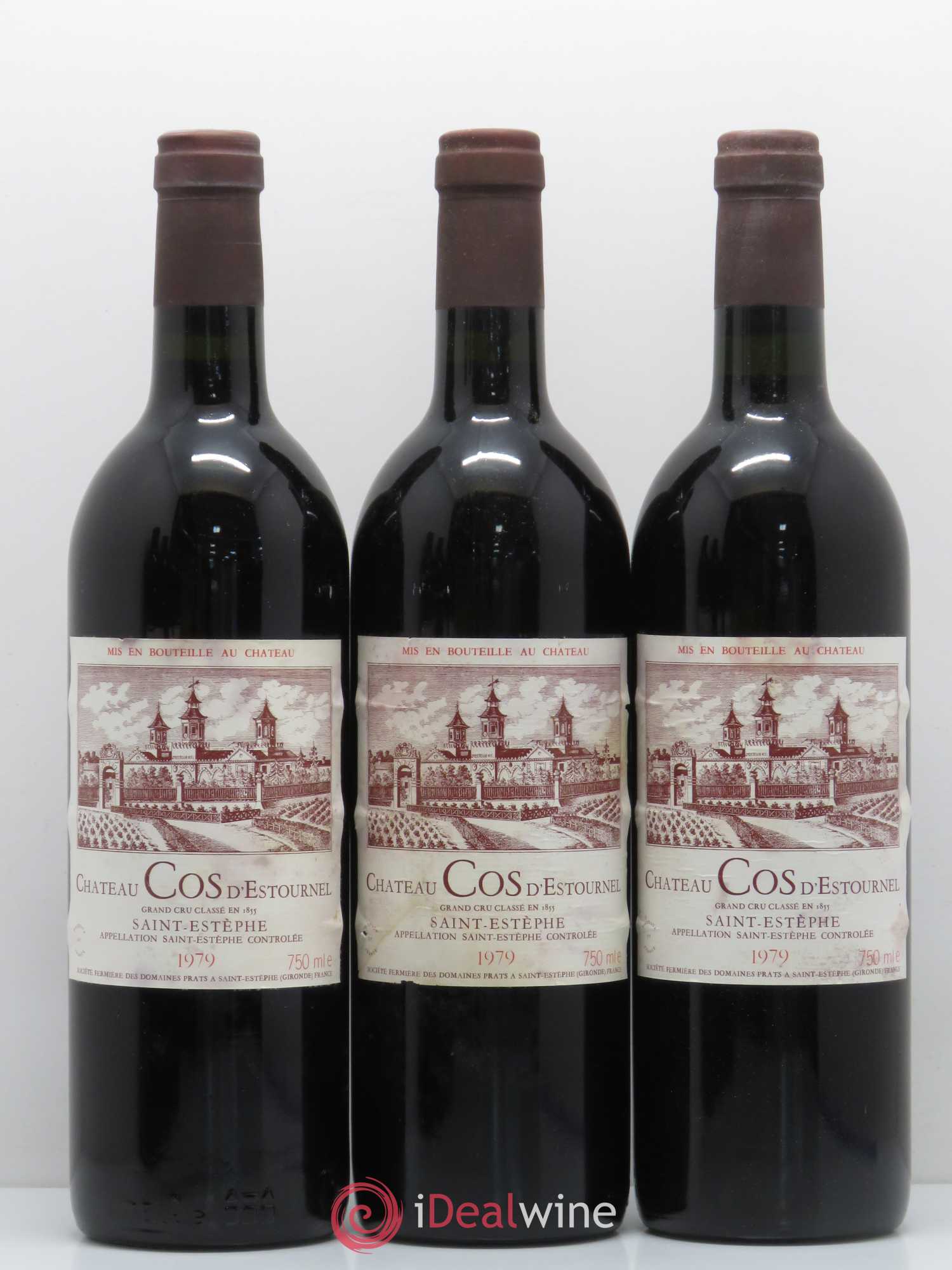 Cos d'Estournel 2ème Grand Cru Classé 1979 - Lot de 6 bouteilles - 1