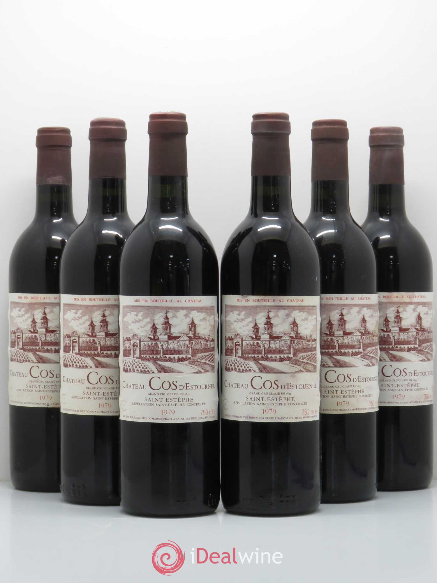Cos d'Estournel 2ème Grand Cru Classé 1979 - Lot de 6 bouteilles - 0
