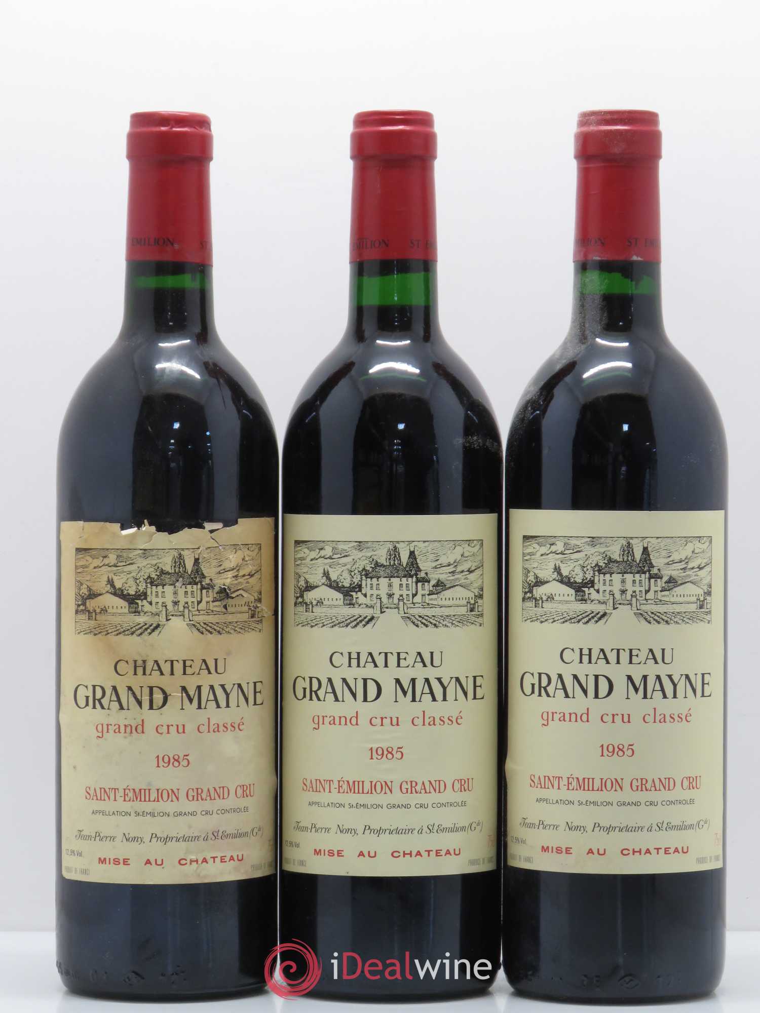 Château Grand Mayne Grand Cru Classé 1985 - Lot de 12 bouteilles - 2