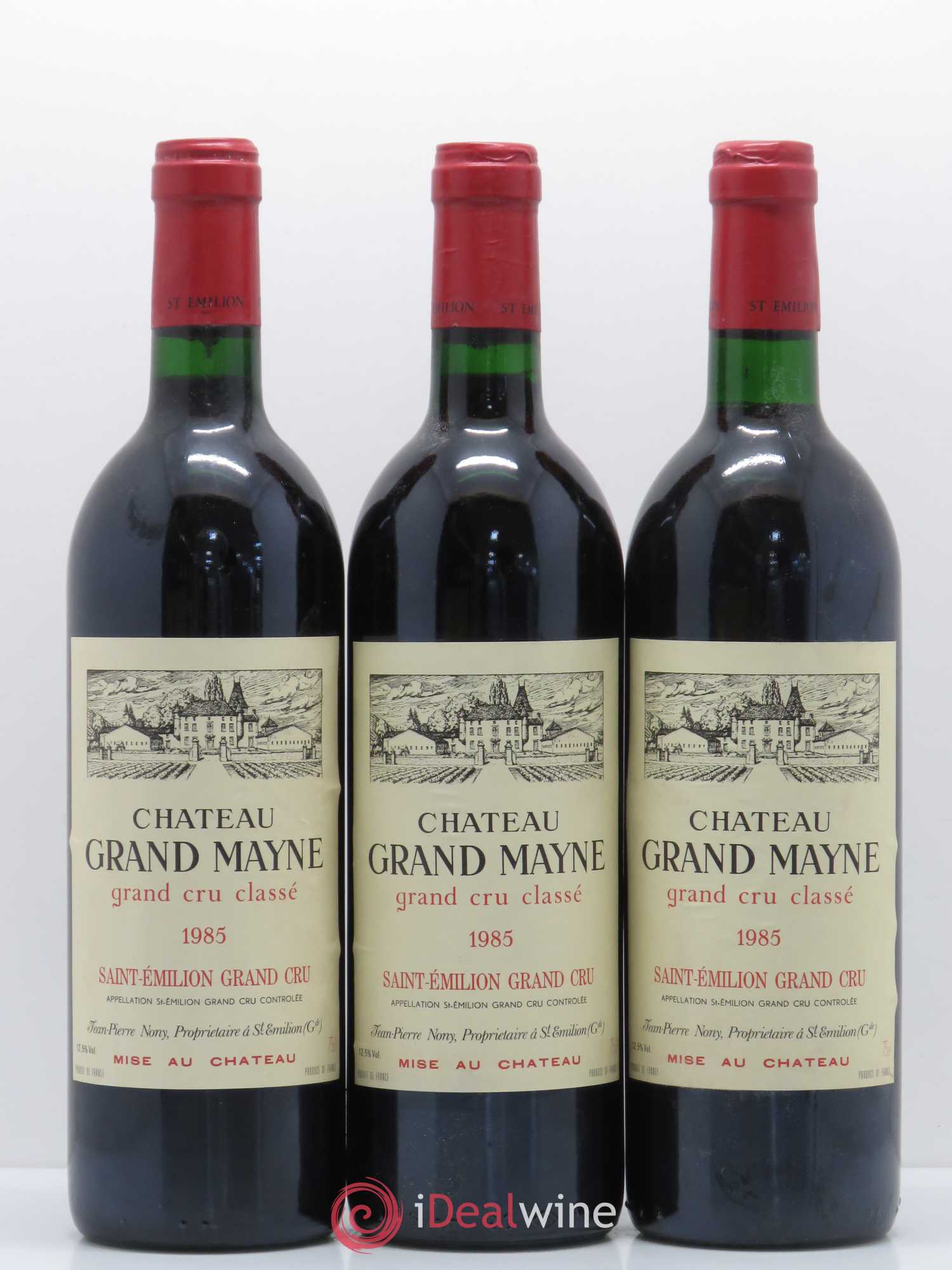 Château Grand Mayne Grand Cru Classé 1985 - Lot de 12 bouteilles - 3