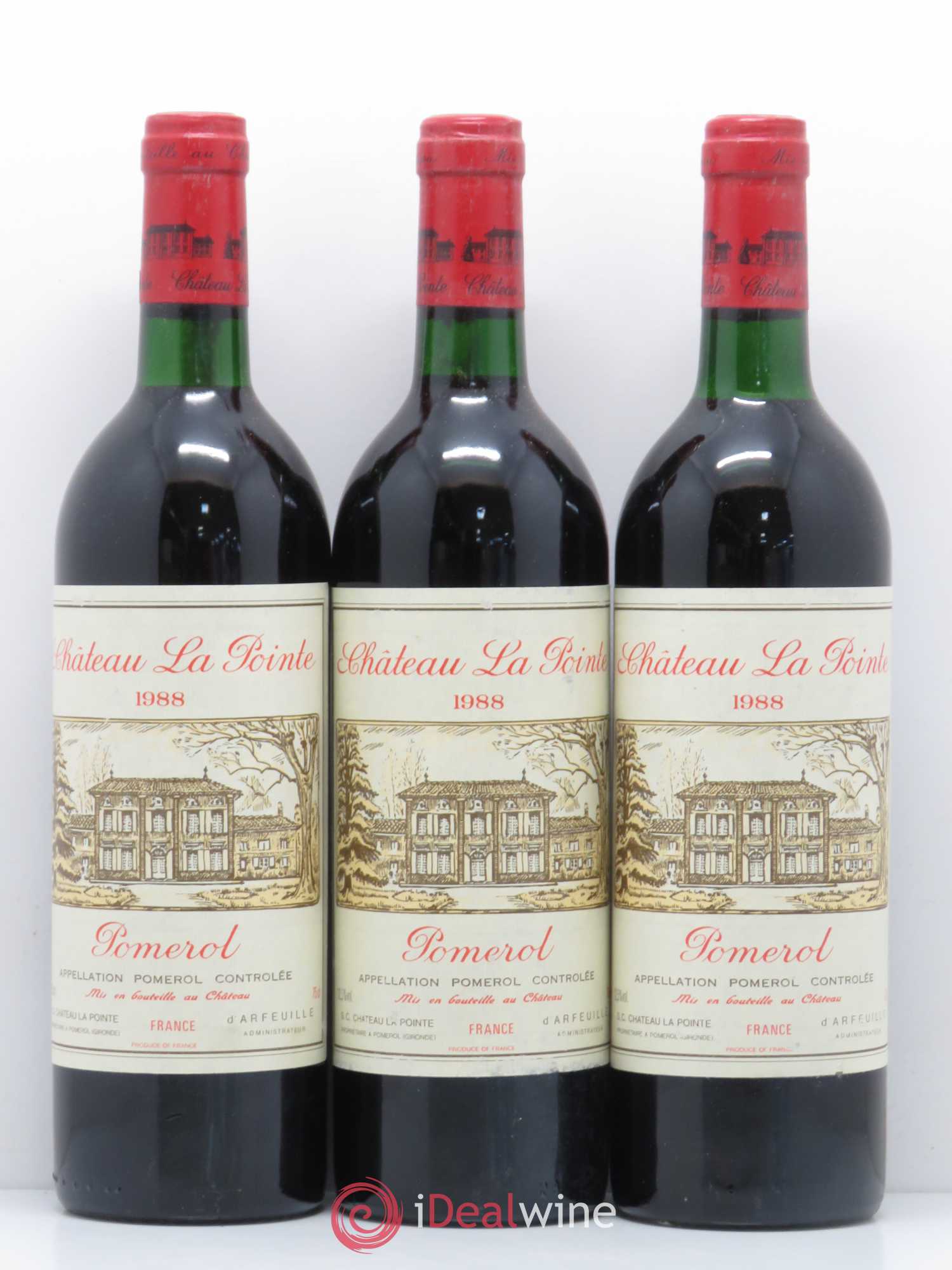 Château la Pointe 1988 - Lot de 12 bouteilles - 3