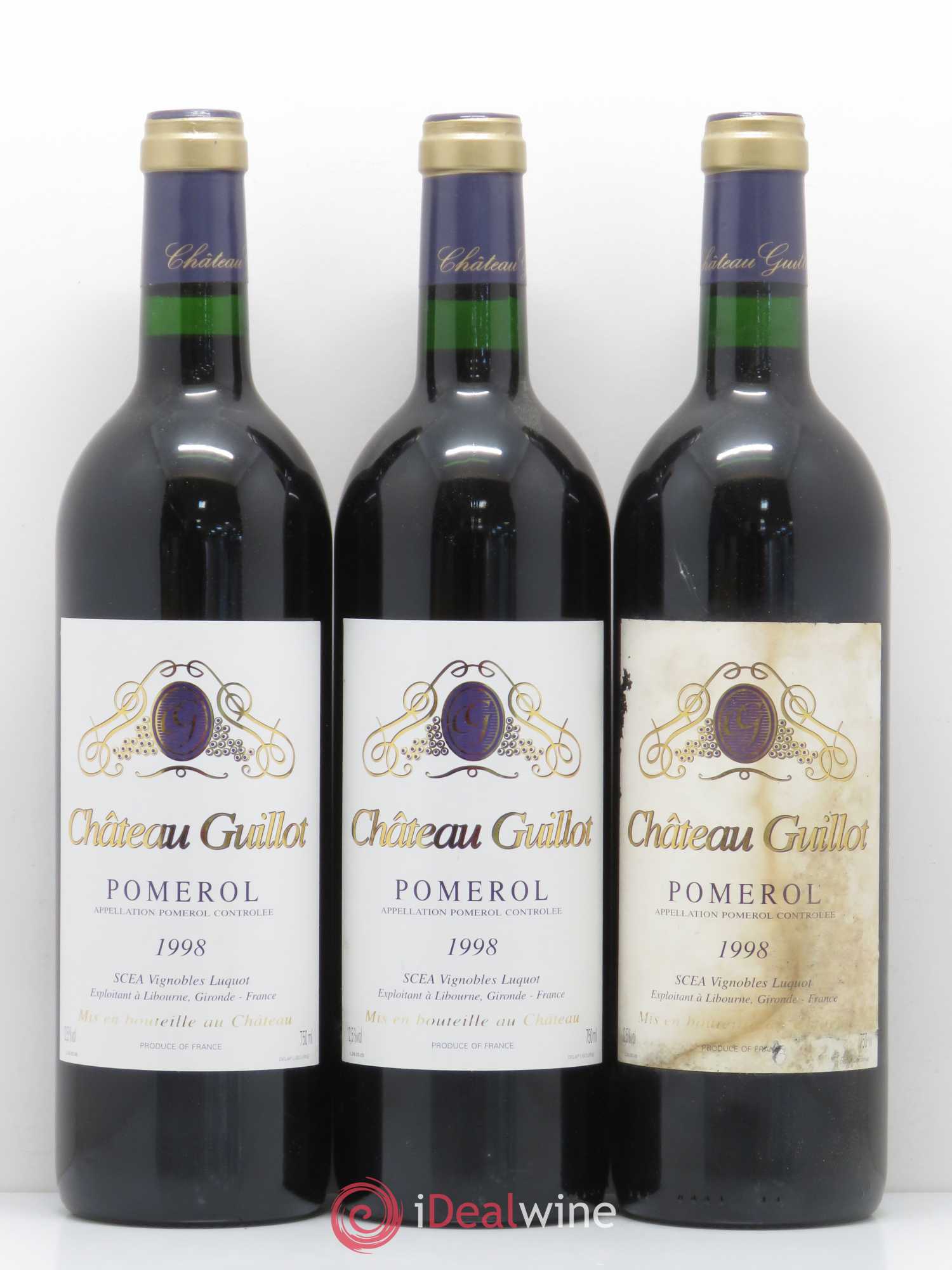 Château Guillot 1998 - Lot de 12 bouteilles - 1