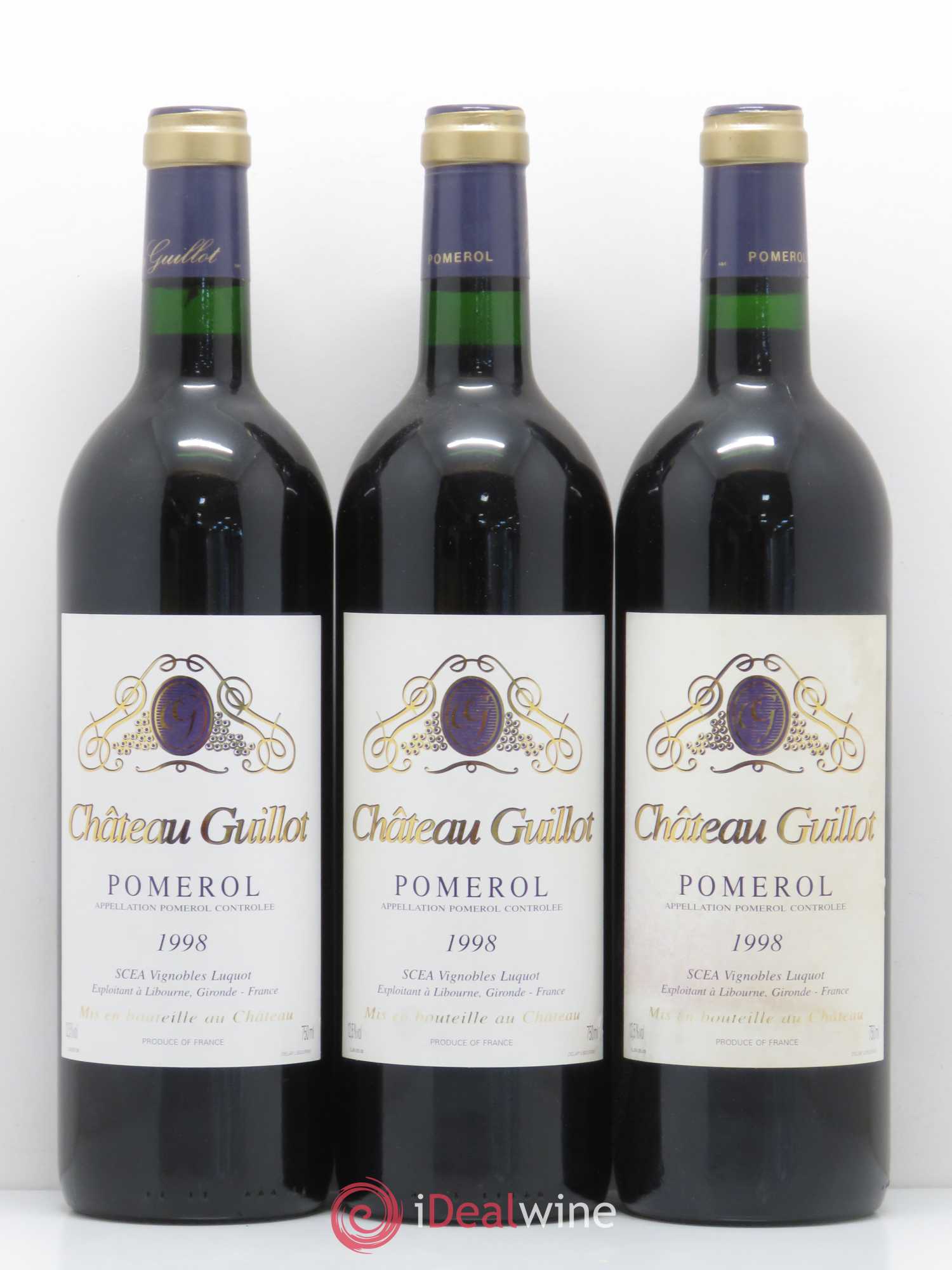 Château Guillot 1998 - Lot de 12 bouteilles - 2