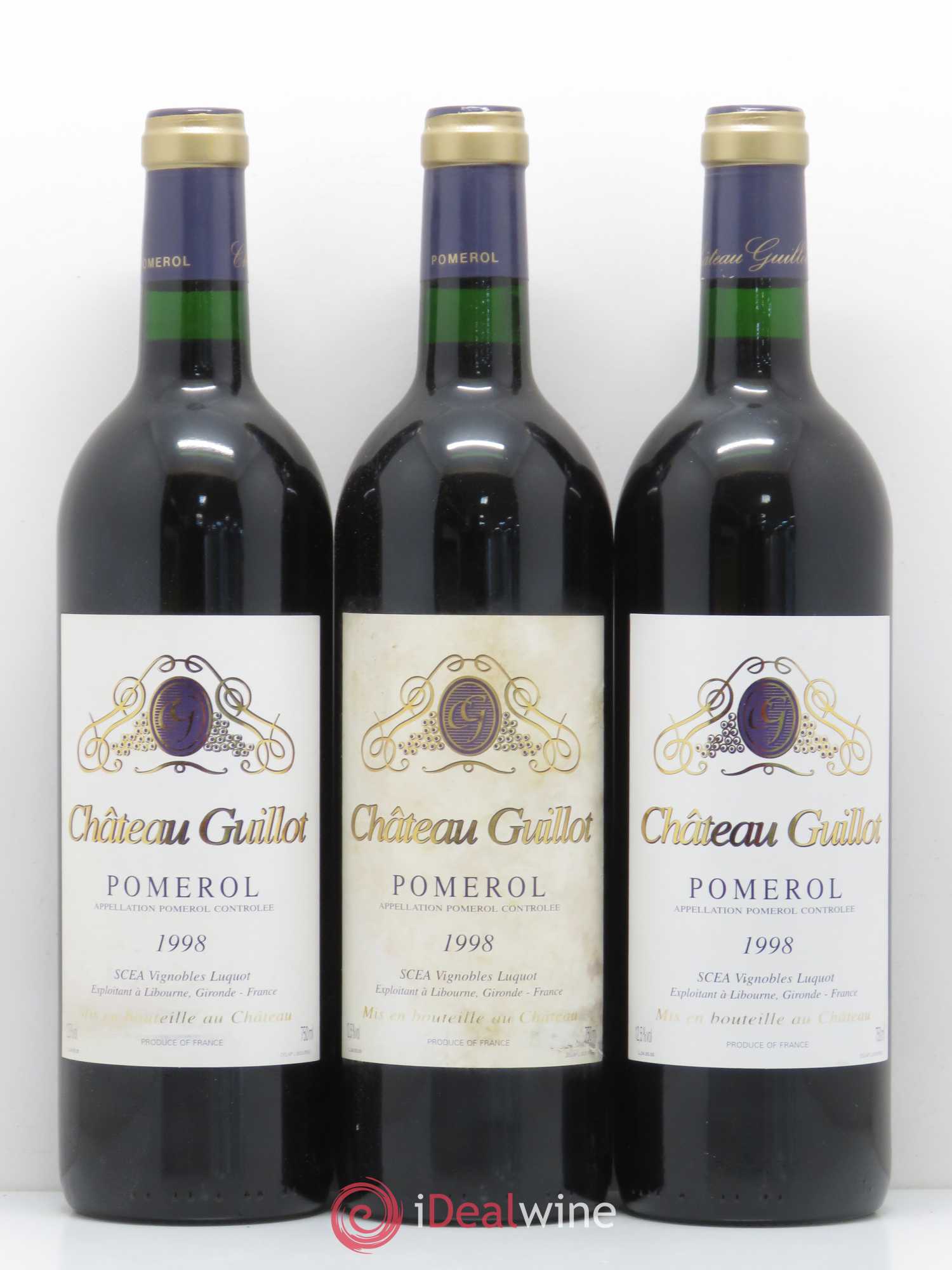 Château Guillot 1998 - Lot de 12 bouteilles - 4