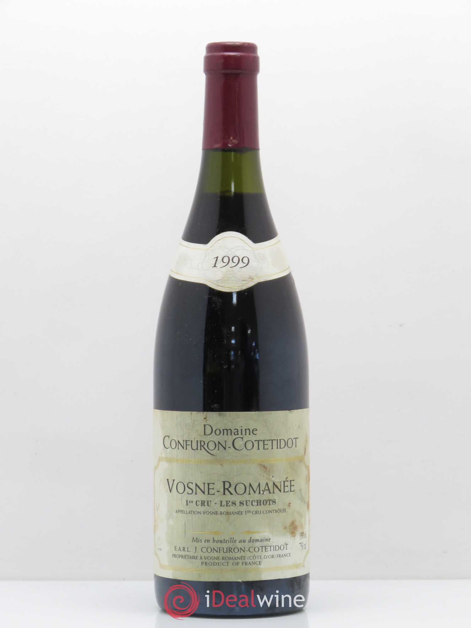 Vosne-Romanée 1er Cru Les Suchots Confuron-Cotetidot 1999 - Lot de 1 bouteille - 0