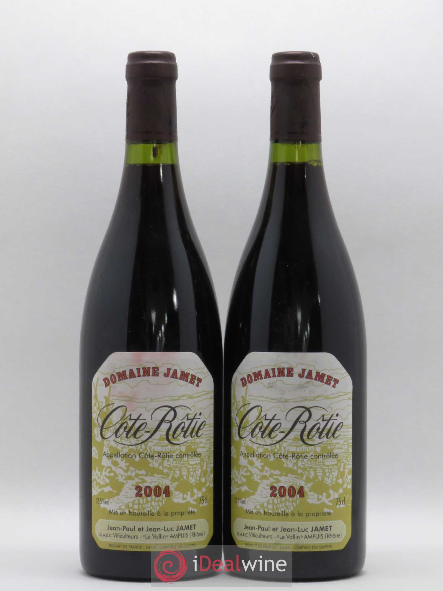 Côte-Rôtie Jamet (Domaine) 2004 - Lot de 2 bouteilles - 0