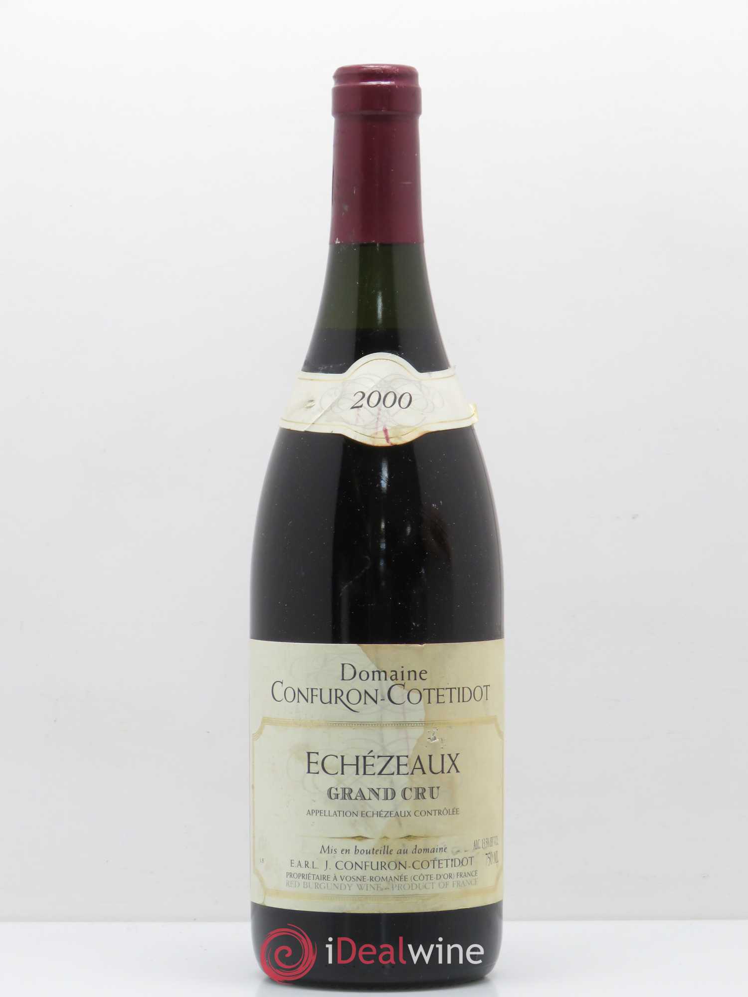 Echezeaux Grand Cru Confuron-Cotetidot 2000 - Lot de 1 bouteille - 0