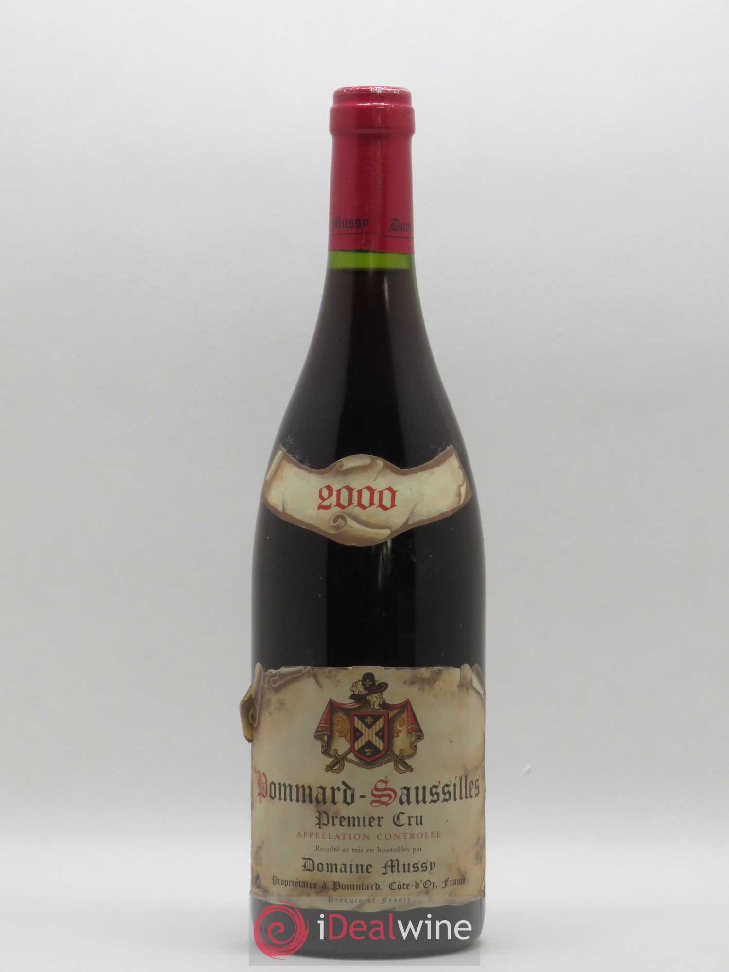 Pommard 1er Cru Saussilles Domaine Mussy 2000 - Posten von 1 Flasche - 0