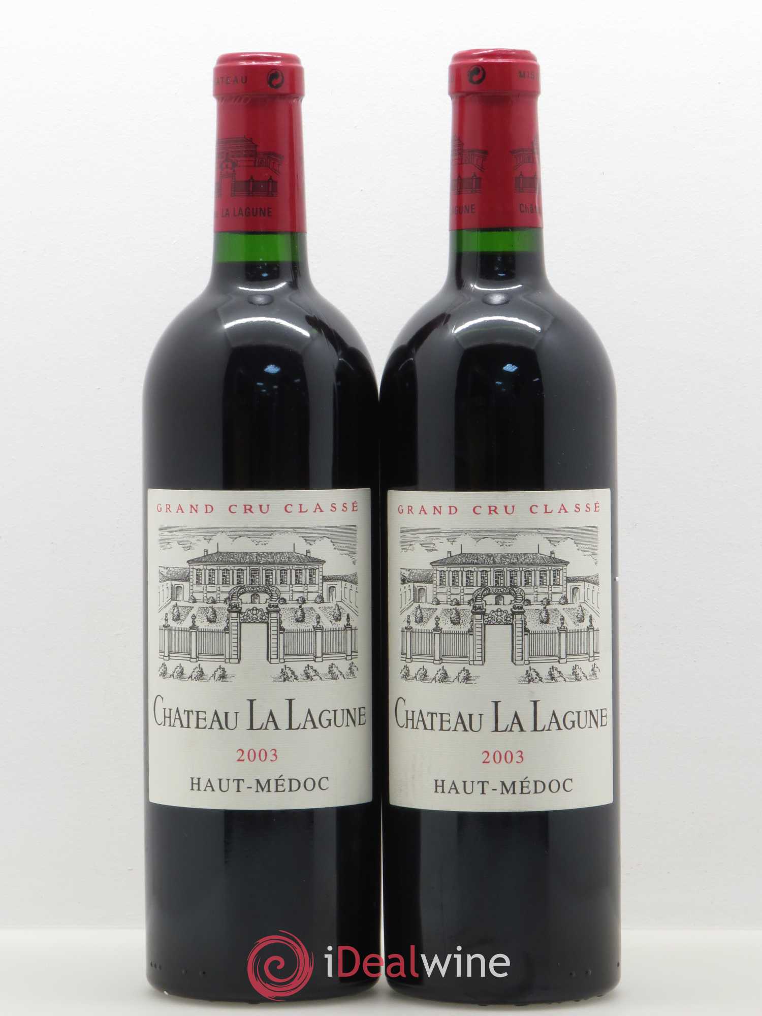 Château la Lagune 3ème Grand Cru Classé 2003 - Lot de 2 bouteilles - 0