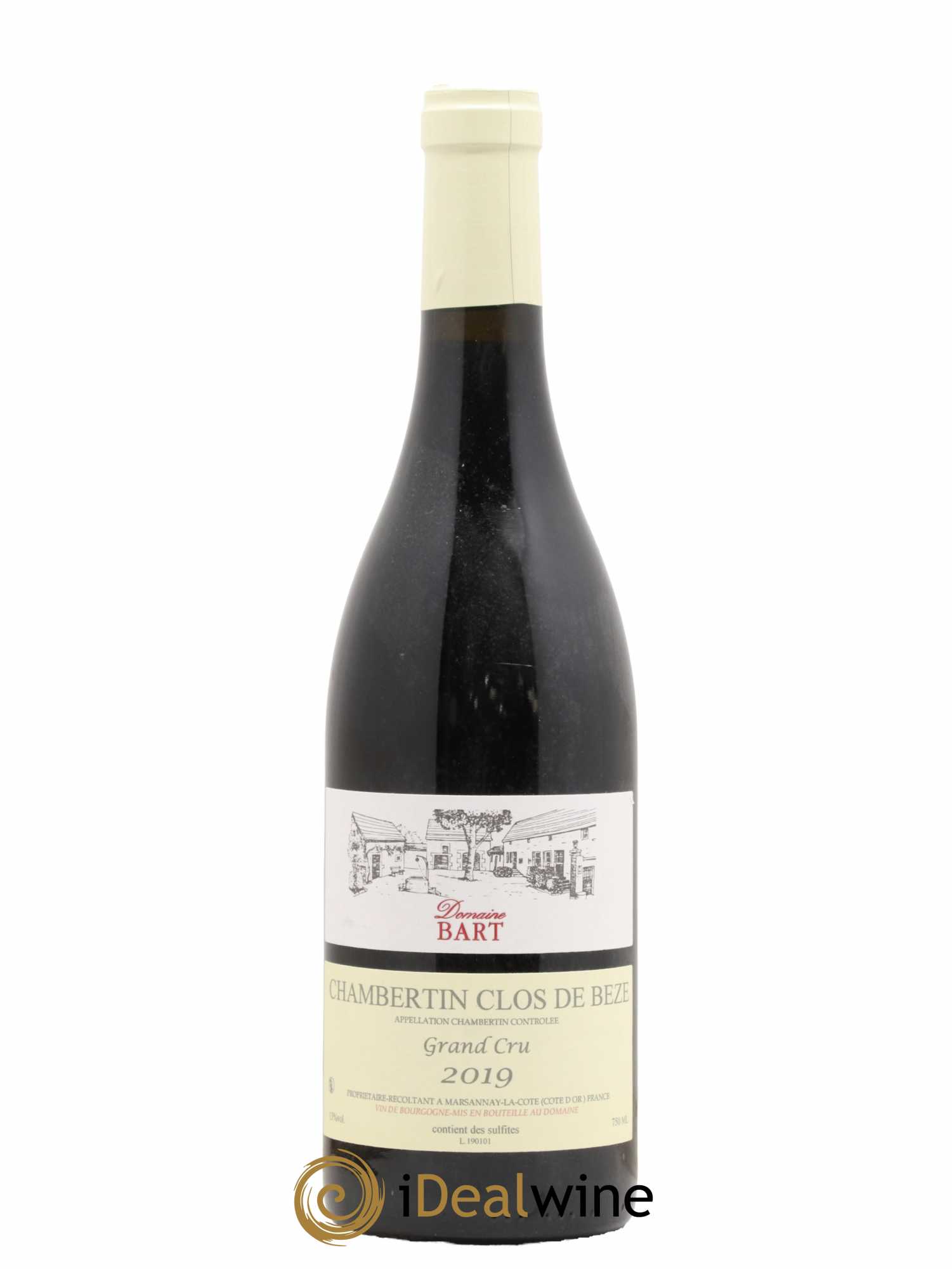 Chambertin Clos de Bèze Grand Cru Bart (Domaine) 2019 - Lot de 1 bouteille - 0