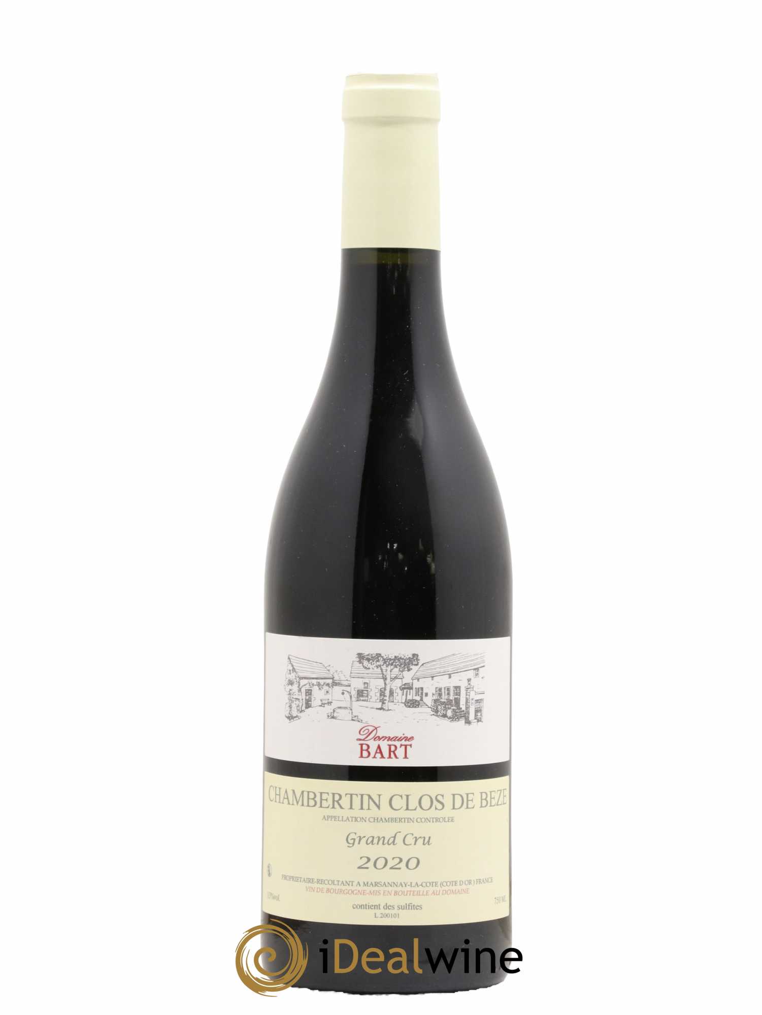 Chambertin Clos de Bèze Grand Cru Bart (Domaine) 2020 - Lot de 1 bouteille - 0
