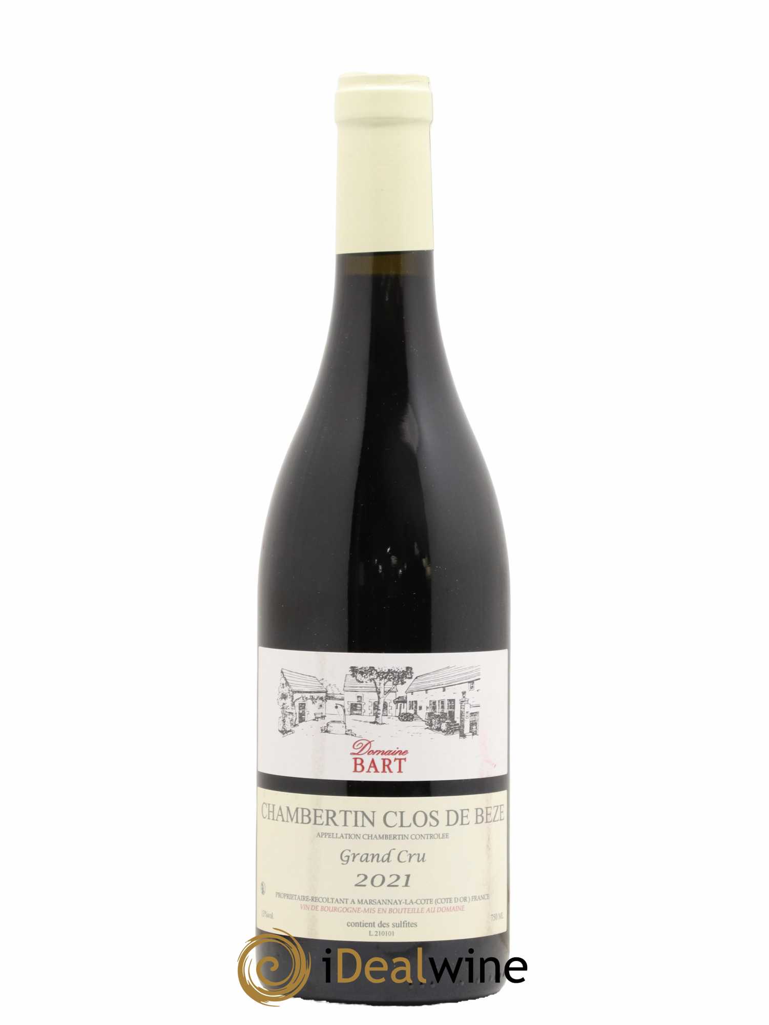Chambertin Clos de Bèze Grand Cru Bart (Domaine) 2021 - Lot de 1 bouteille - 0