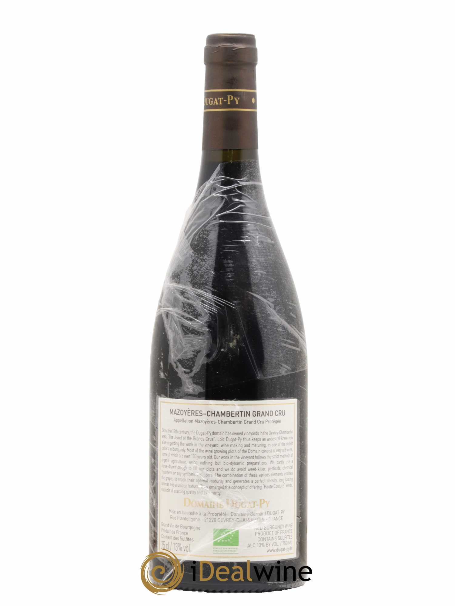 Mazoyères-Chambertin Grand Cru Dugat-Py 2017 - Lot de 1 bouteille - 1