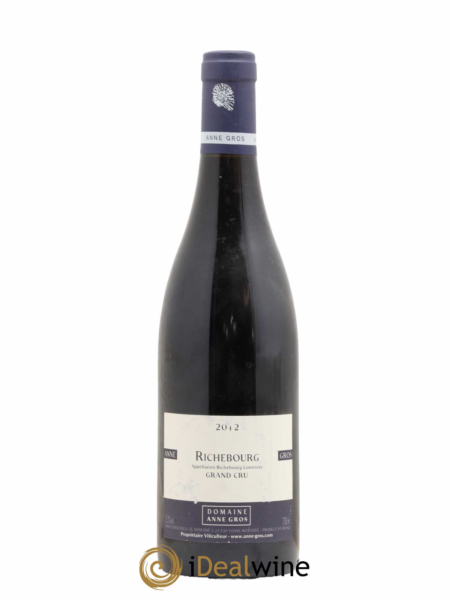 Richebourg Grand Cru Anne Gros 2012 - Lot de 1 bouteille - 0