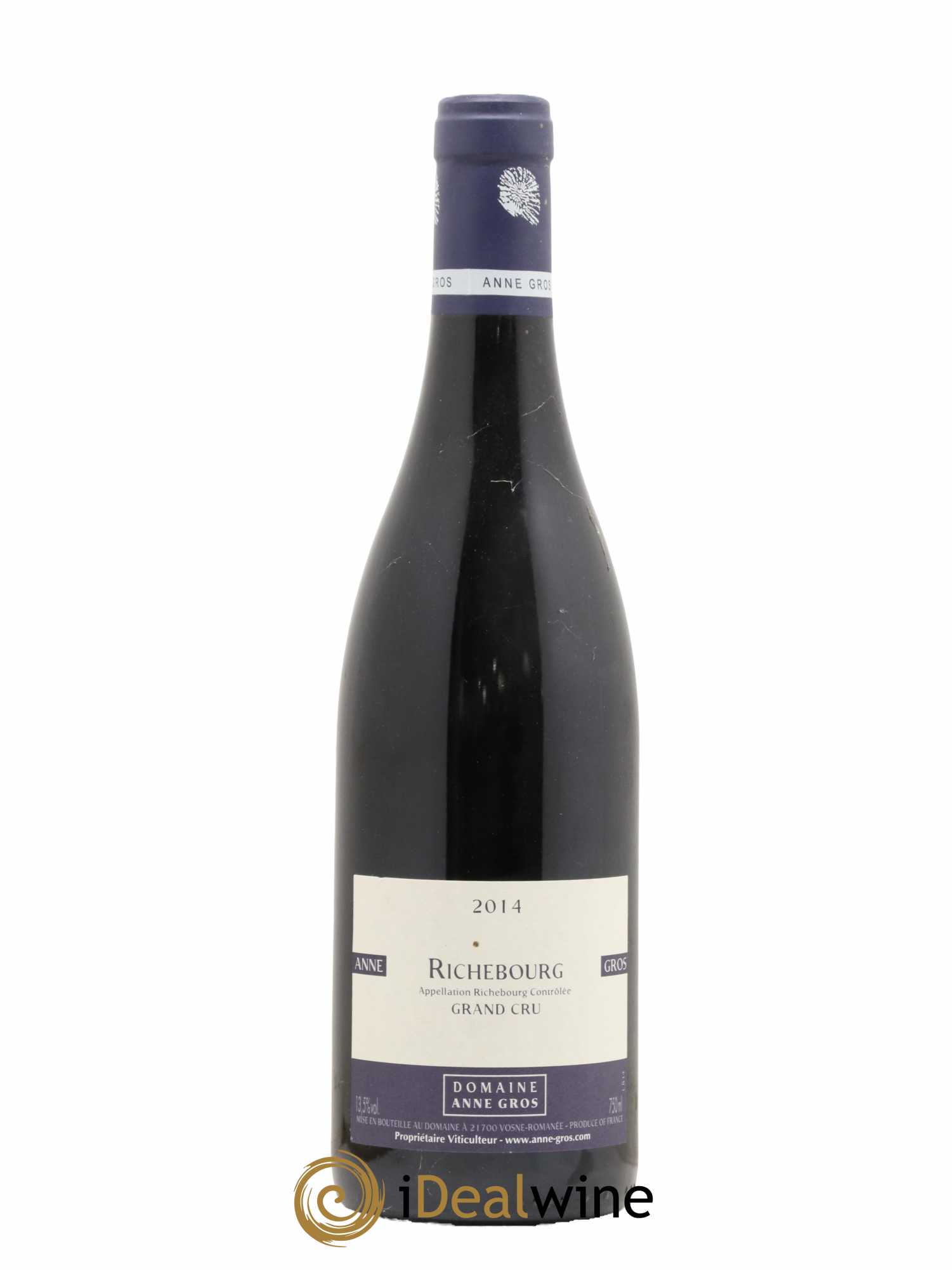 Richebourg Grand Cru Anne Gros 2014 - Lot de 1 bouteille - 0