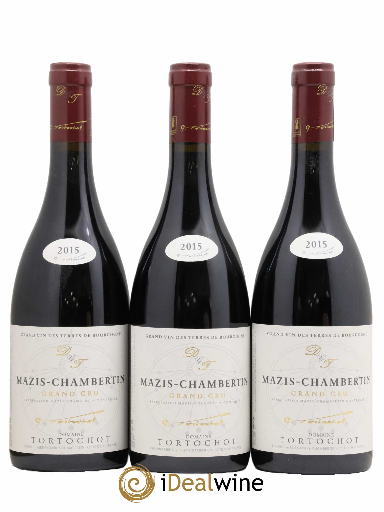 Mazis-Chambertin Grand Cru Tortochot (Domaine) 2015 - Lot of 3 bottles - 0